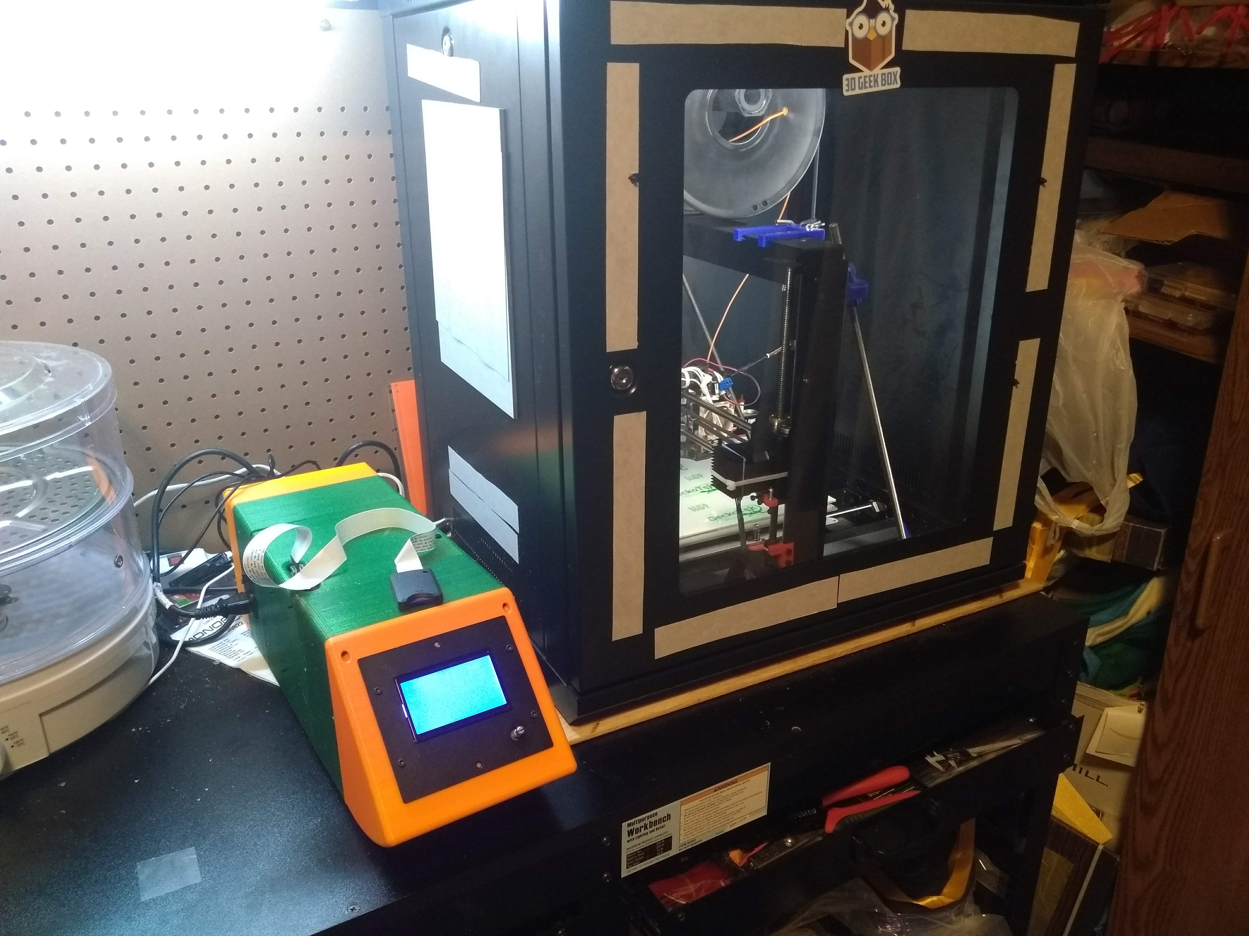 Monoprice Maker Select Electronics Box
