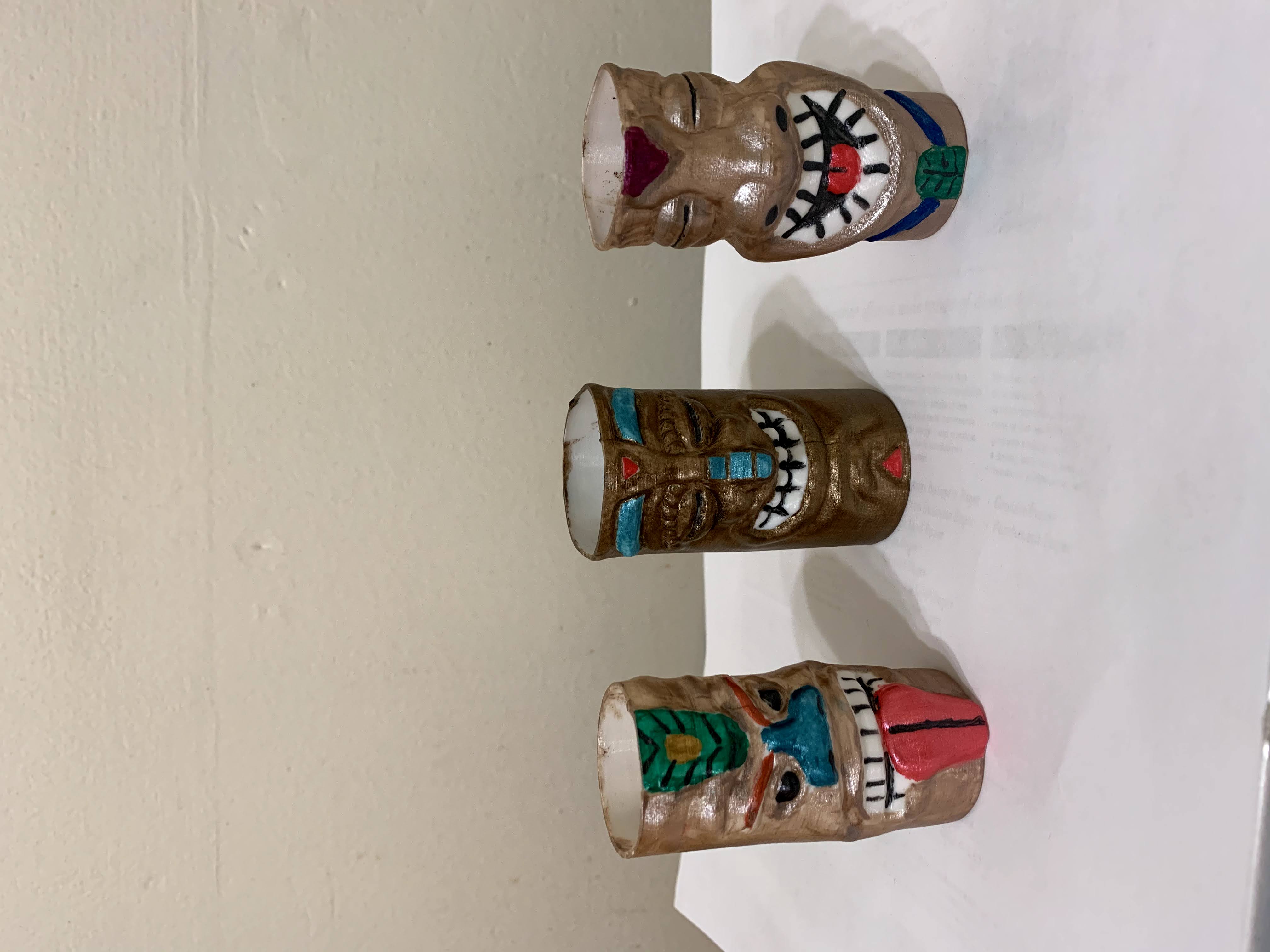 Tiki Trio (Vase)