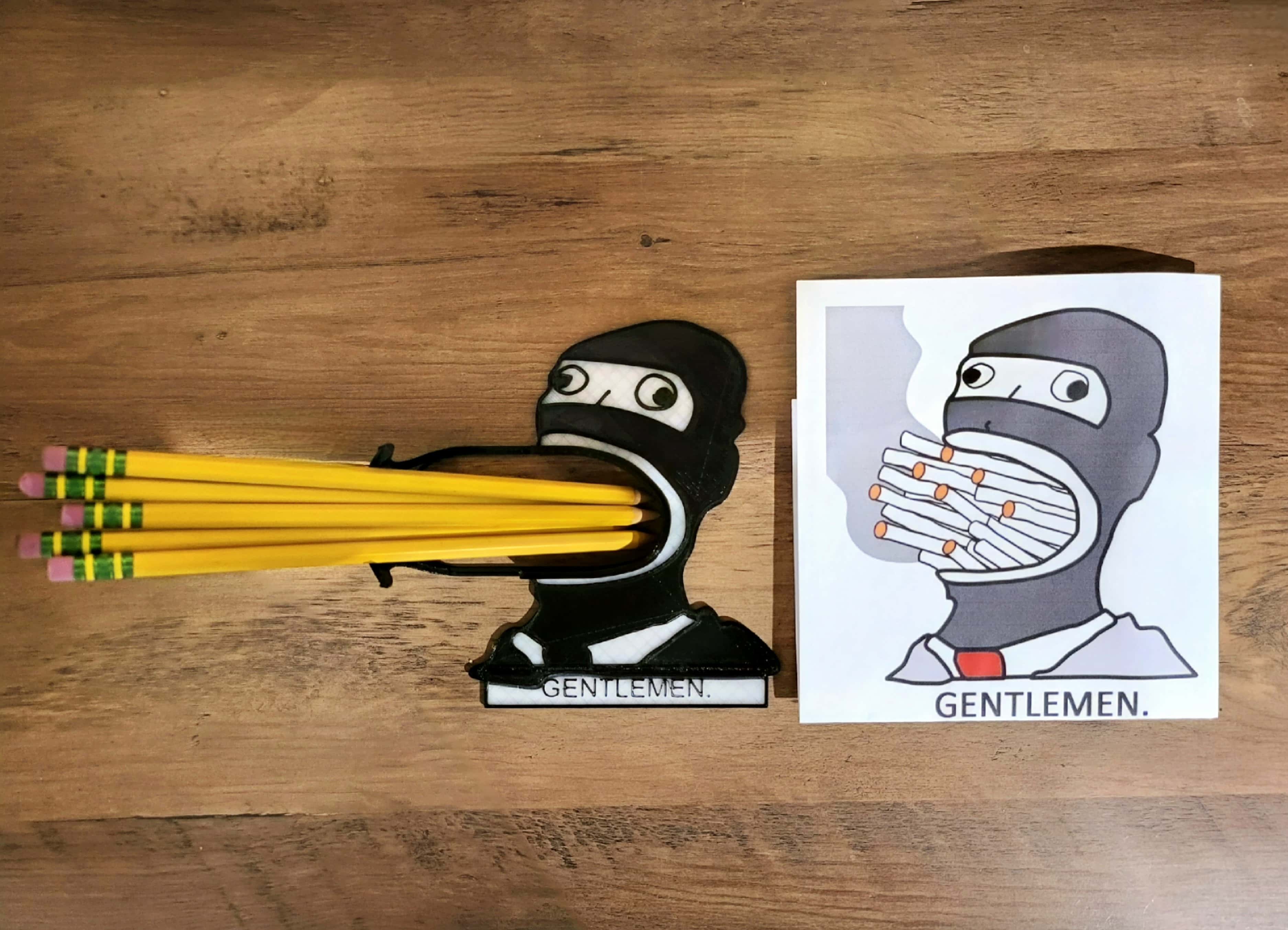 GENTLEMEN Pen / Pencil Holder
