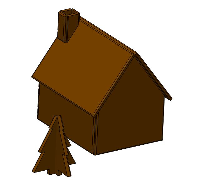 Ginger Bread House Cookie Cutter Set!