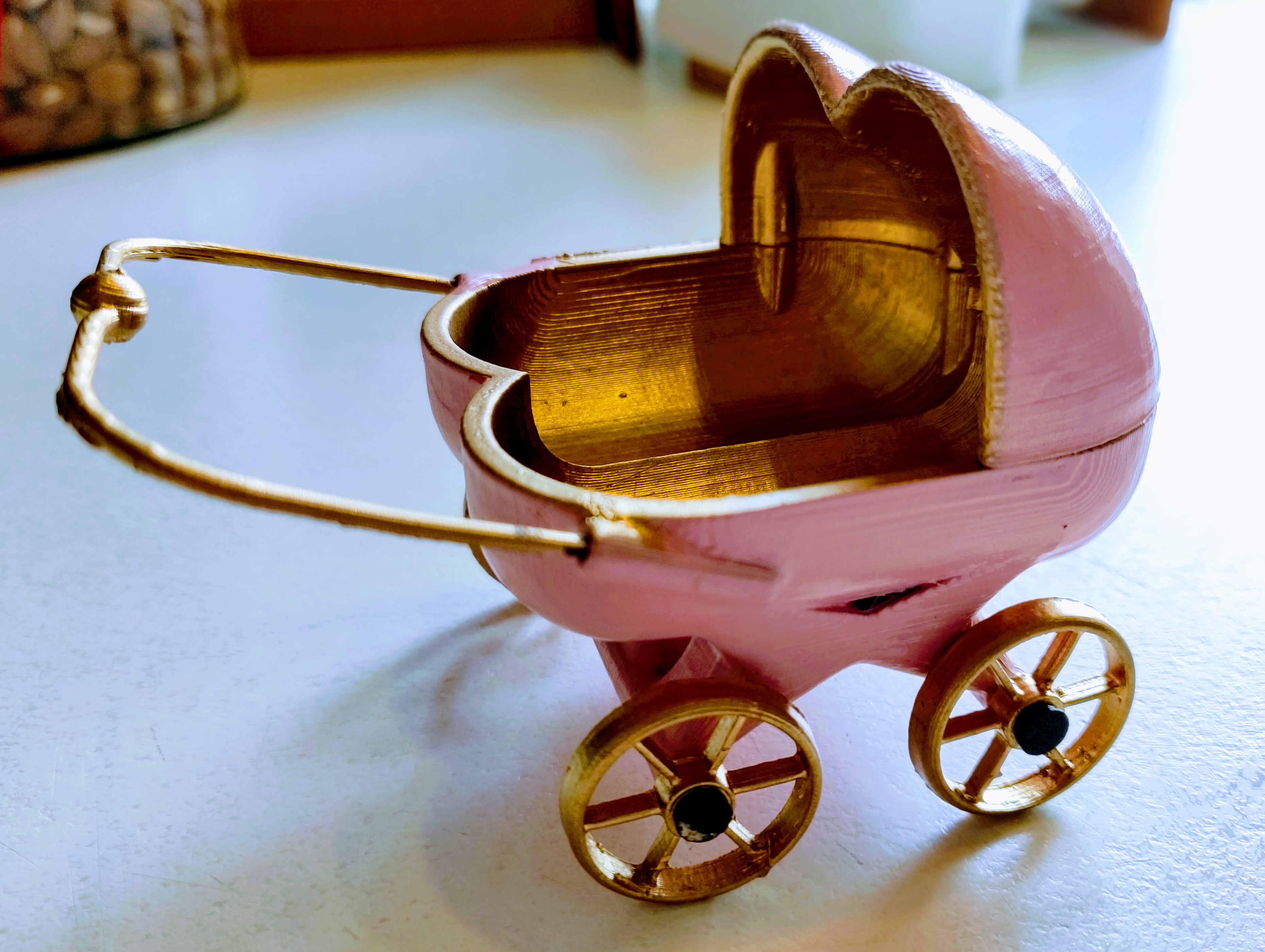 Twin baby carriage (sylvanian family)