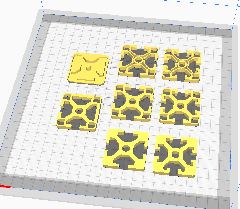 40x40 Extrusion SCAD Library