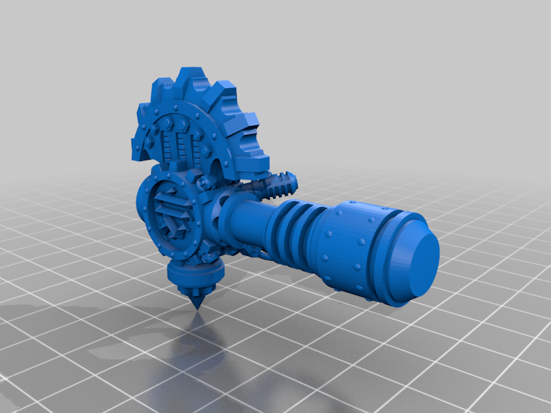 Power Weapons_2_Weapon Heads: Mechanicus Axe
