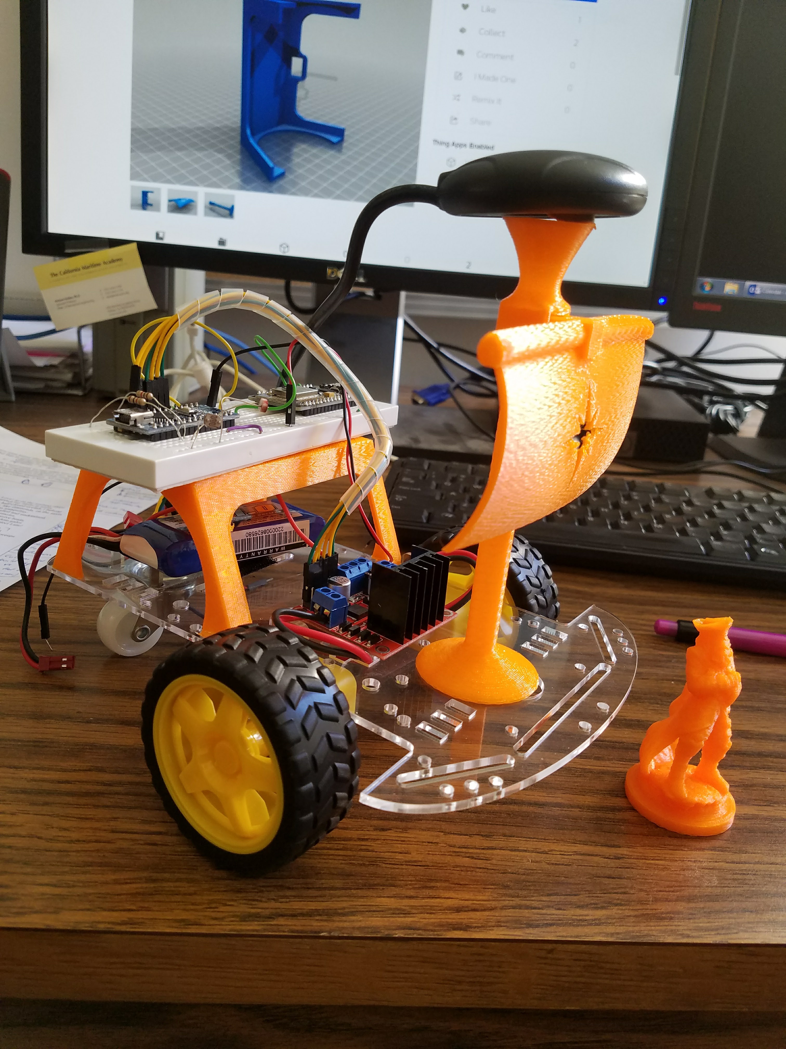 Mechatronics robot parts