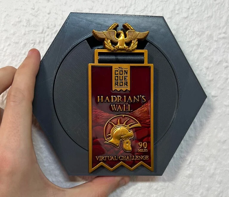 Hex Medal Holder for "The Conqueror" and "Pacer" Medals