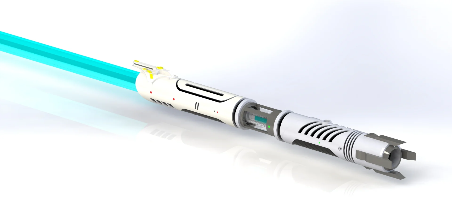 Custom Lightsaber / Senya Tirall Inspired