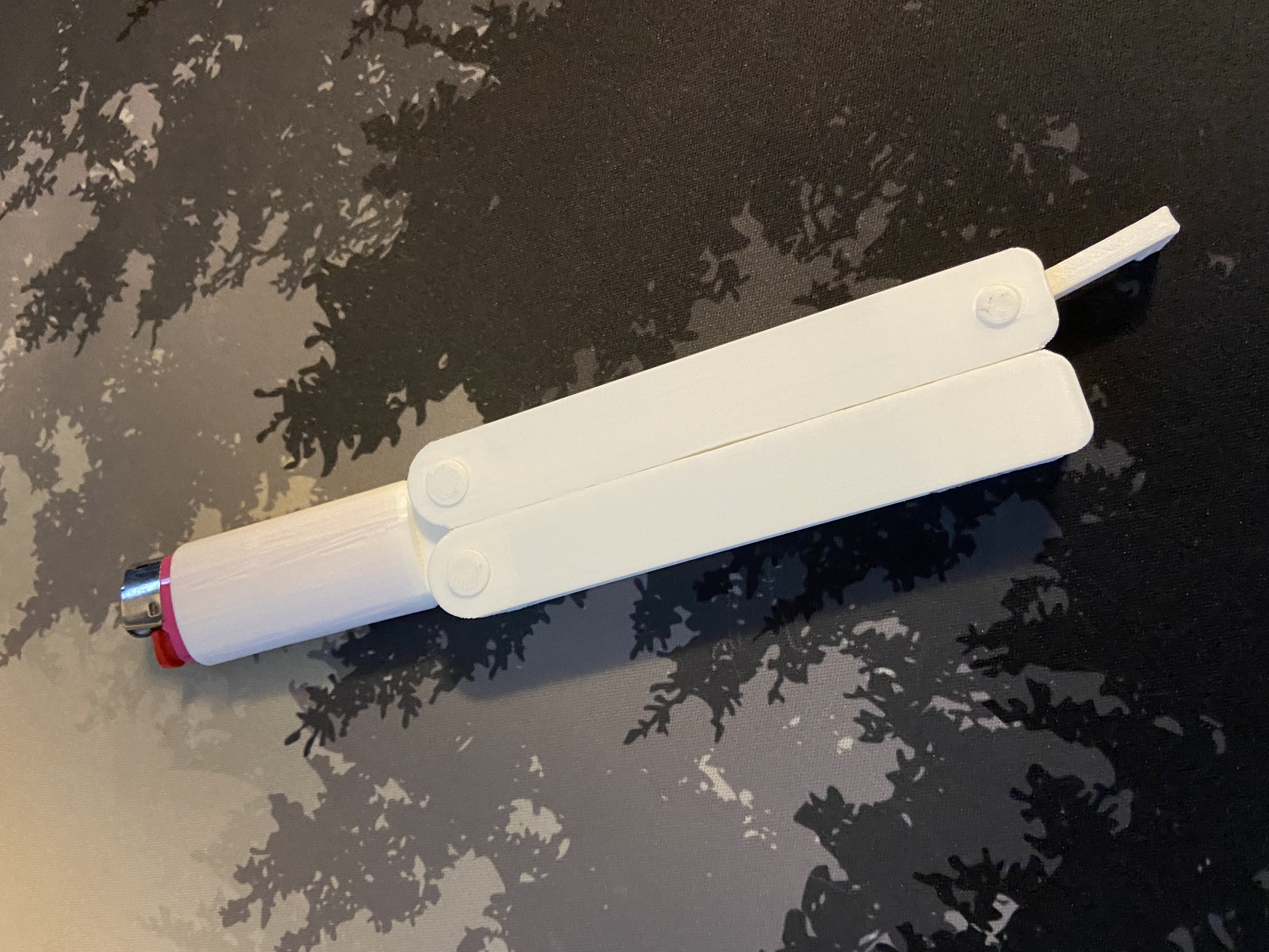 Lighter Butter Fly Knife