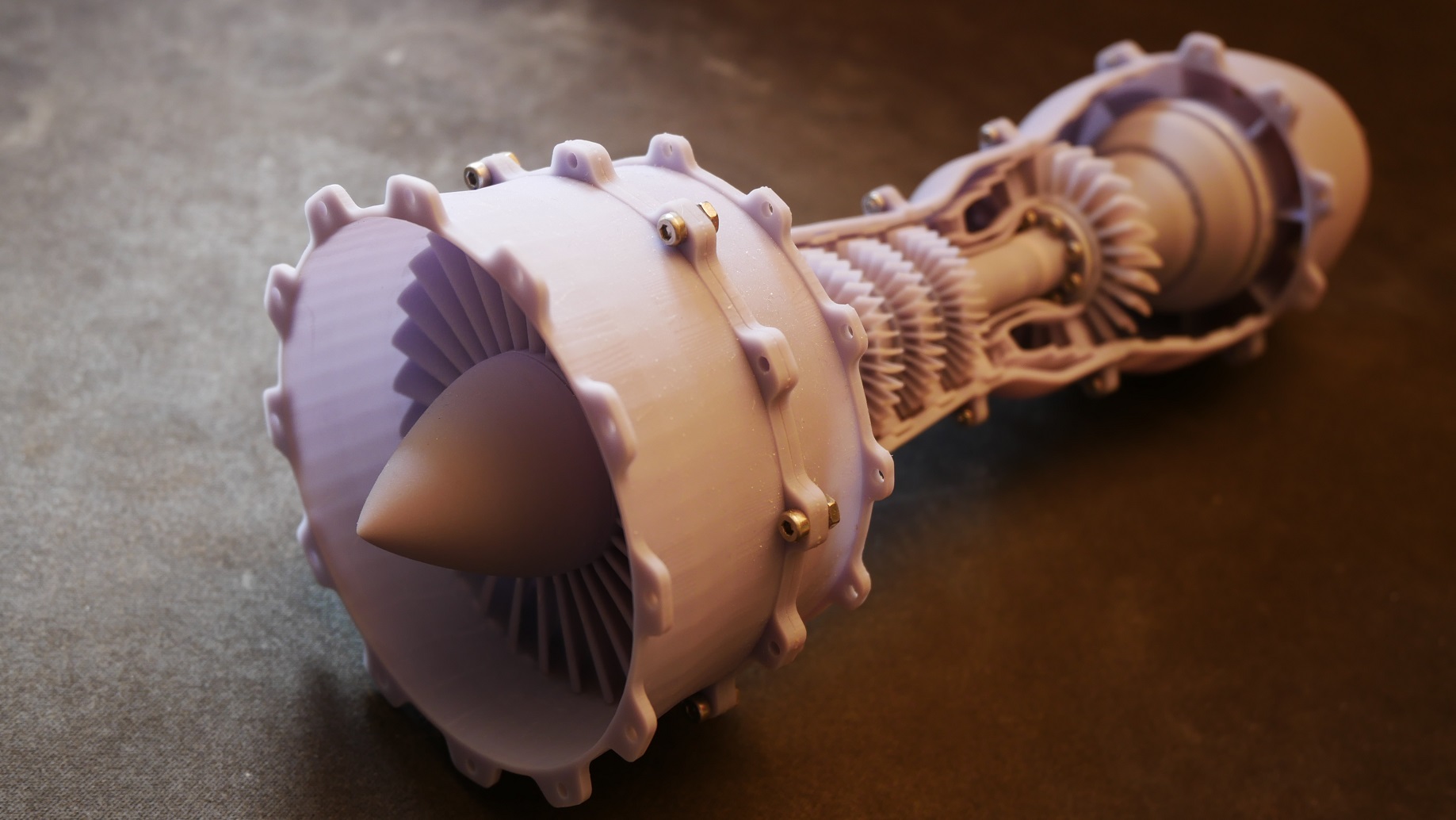 Low-Bypass Turbofan