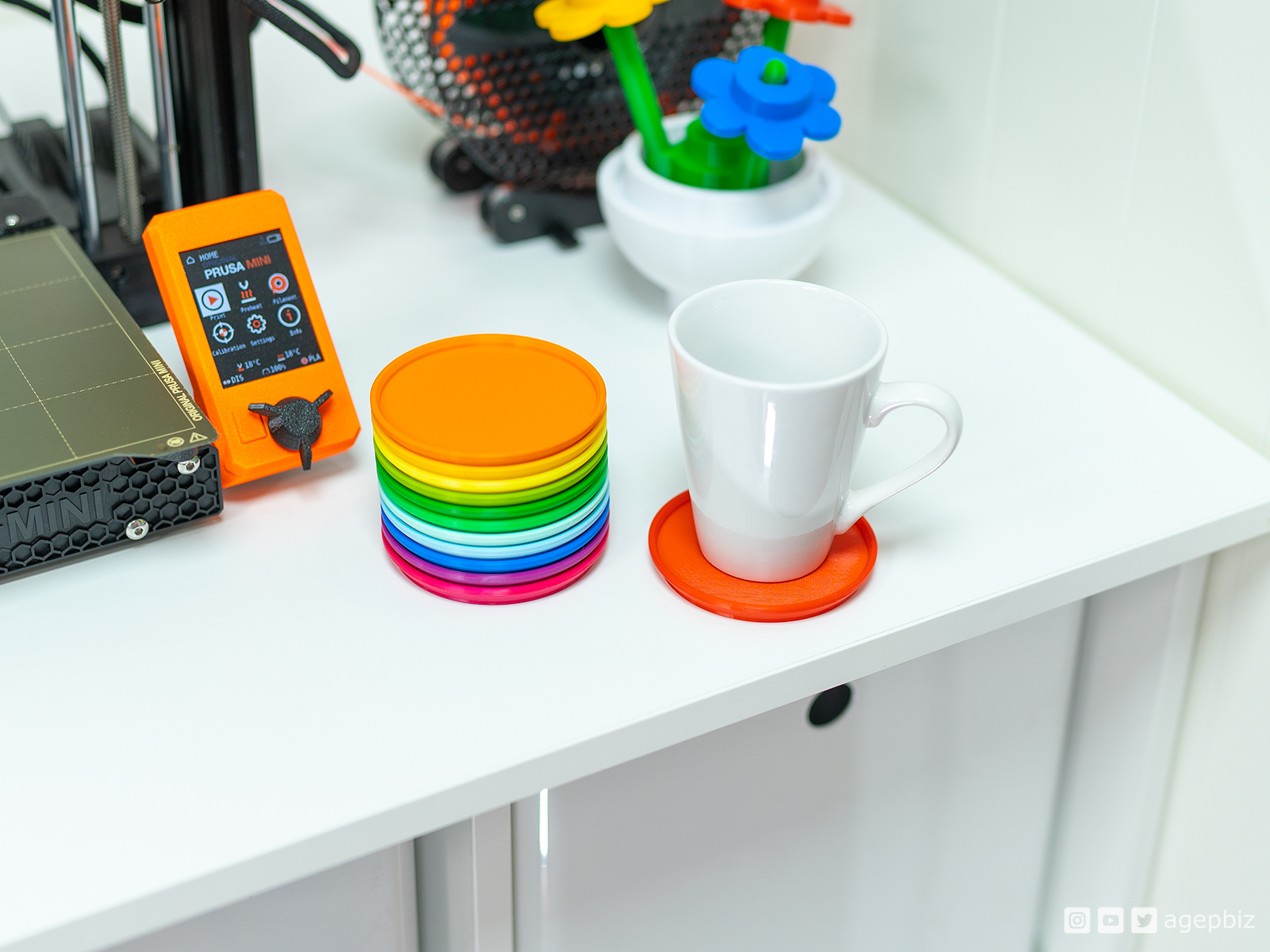 Simple Stackable Coaster