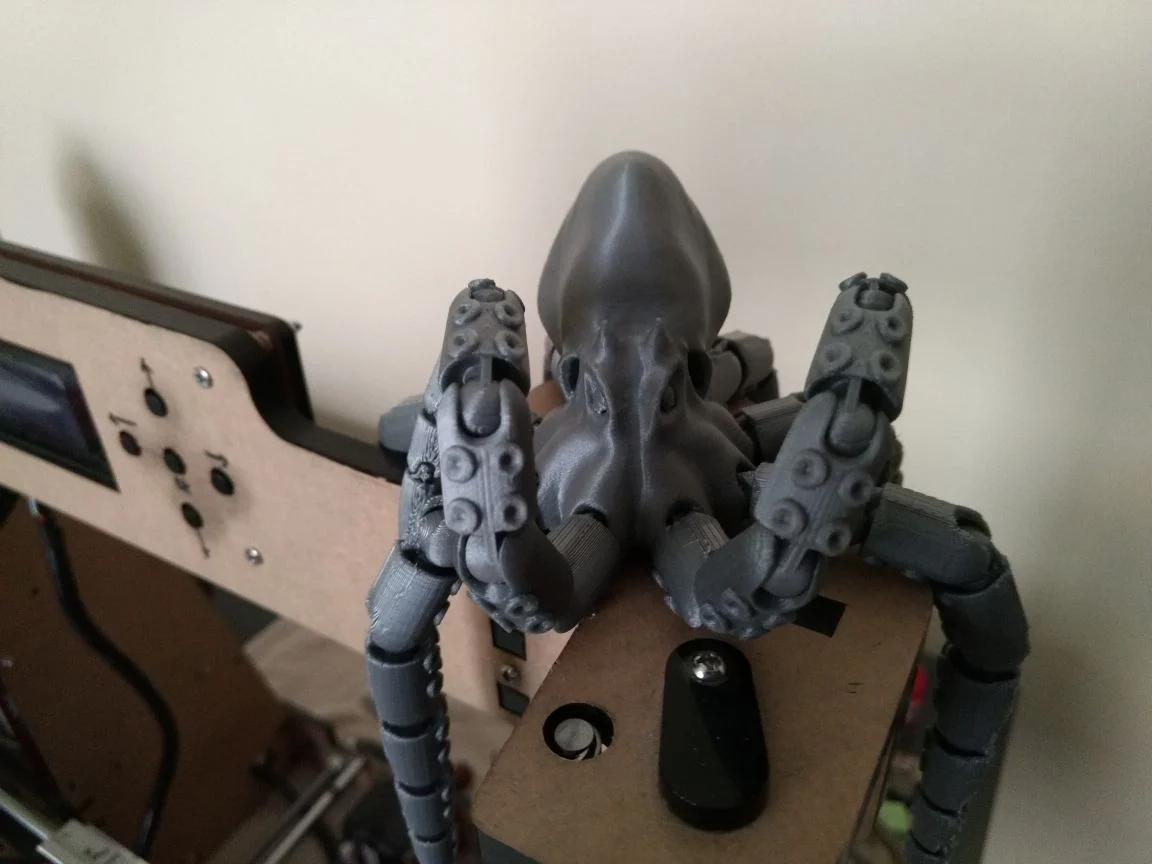 More Realistic Ball-Joint Articulated Octopus