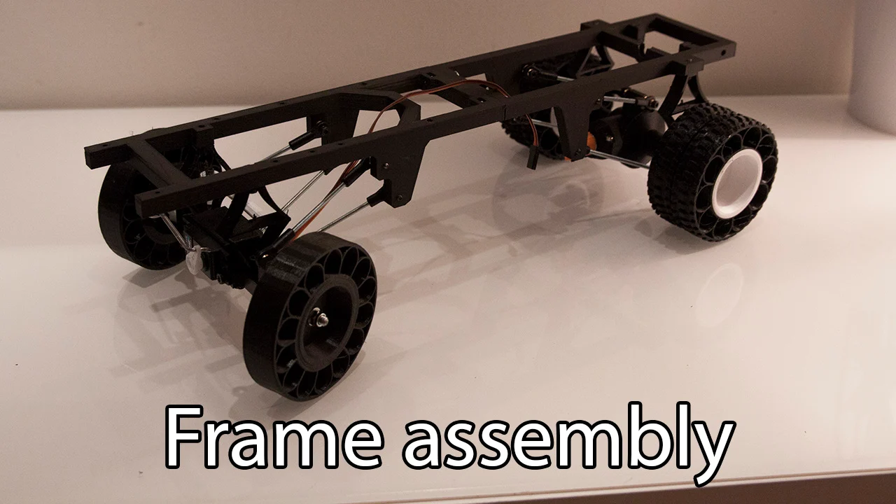 Printed truck V2: Frame