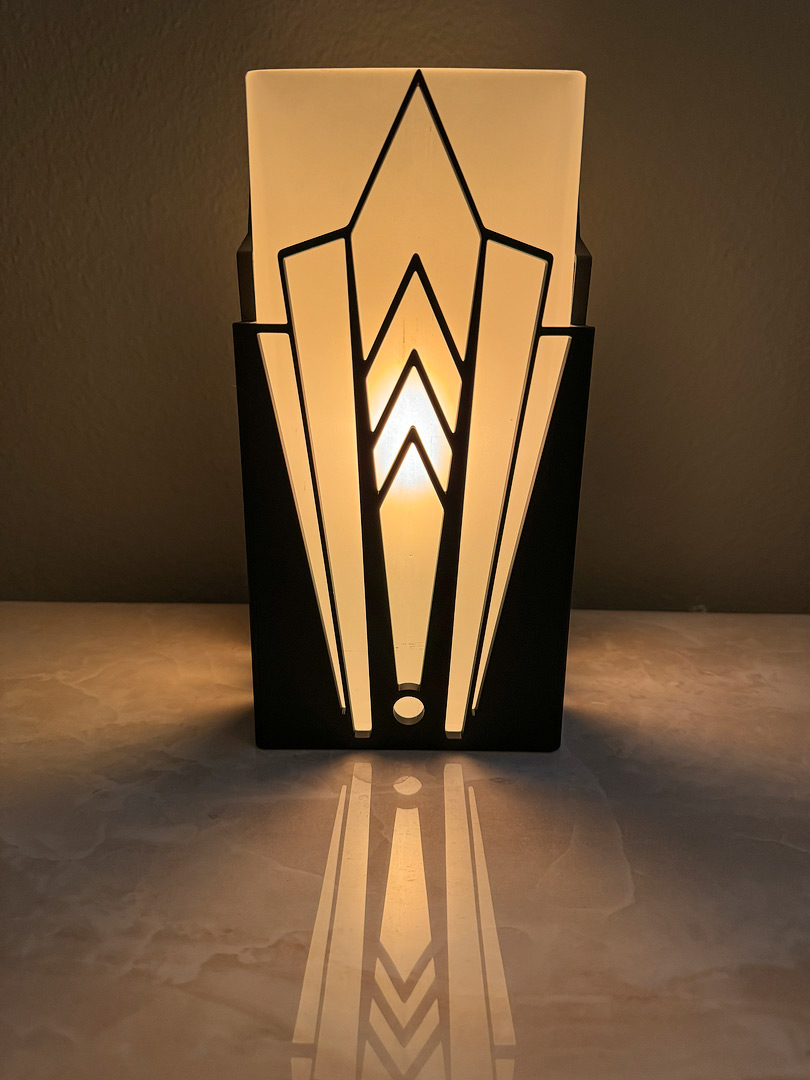 Art Deco Lampshade for GRÖNÖ Lamp 2