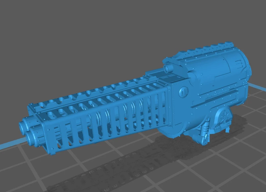 AT18 Warlord Shoulder Mounted Melta Cannons