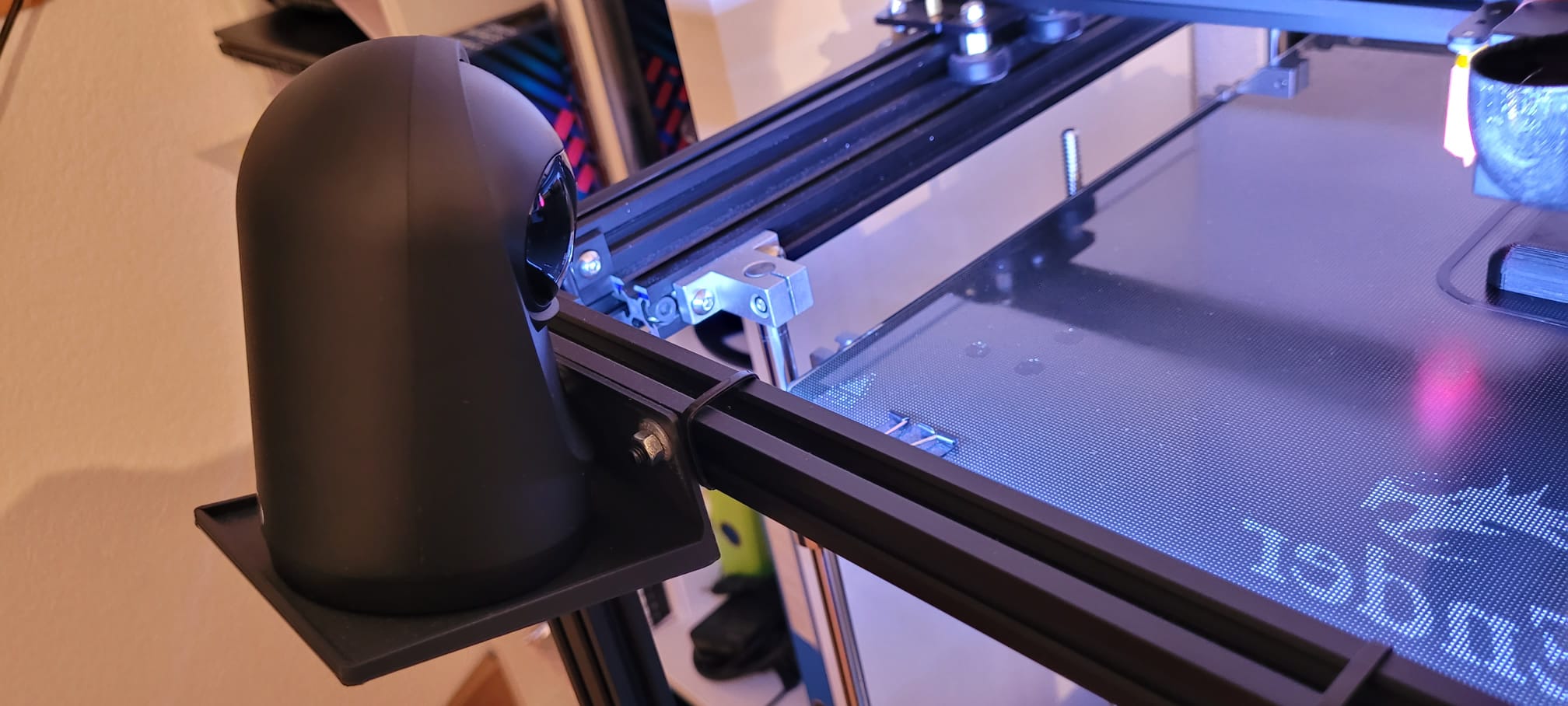 Ender 5 Plus (Pro?) Webcam holder