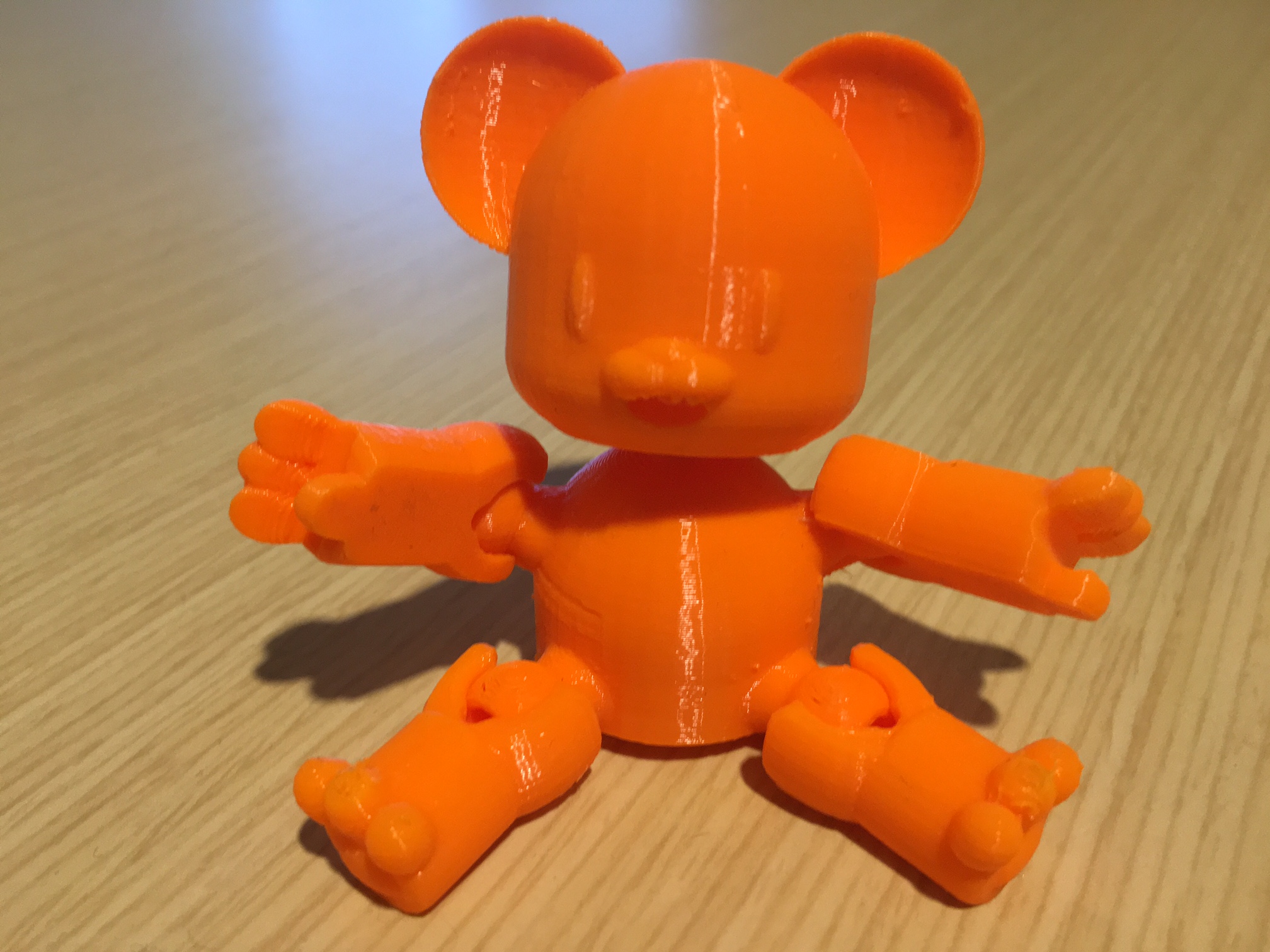Chibi Blank figure w/ alt bear parts