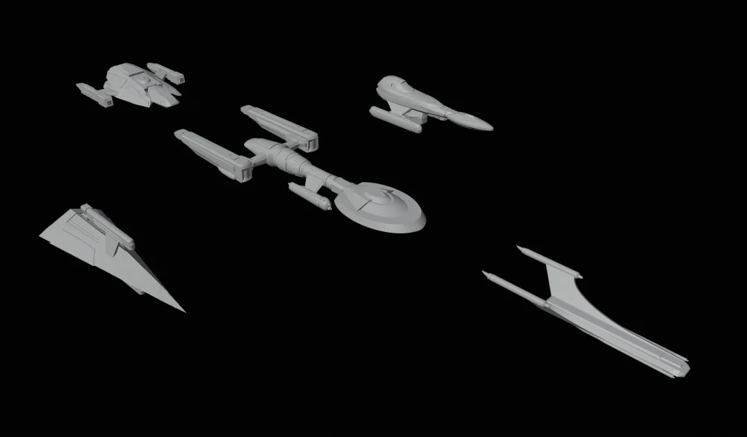 FASA Orion ships: Star Trek starship parts kit expansion #8