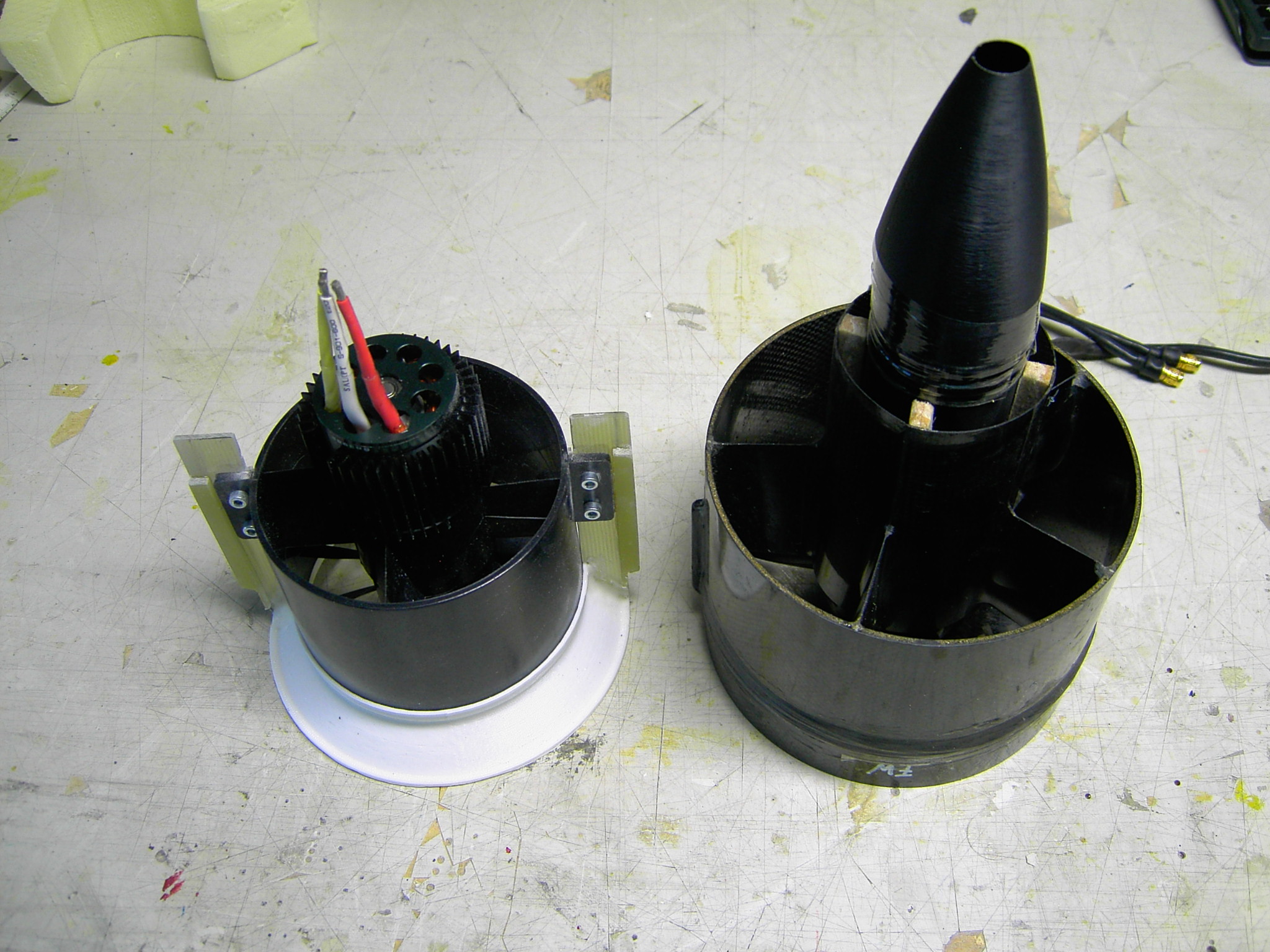 EDF Adapter 90mm Het shroud to 120mm