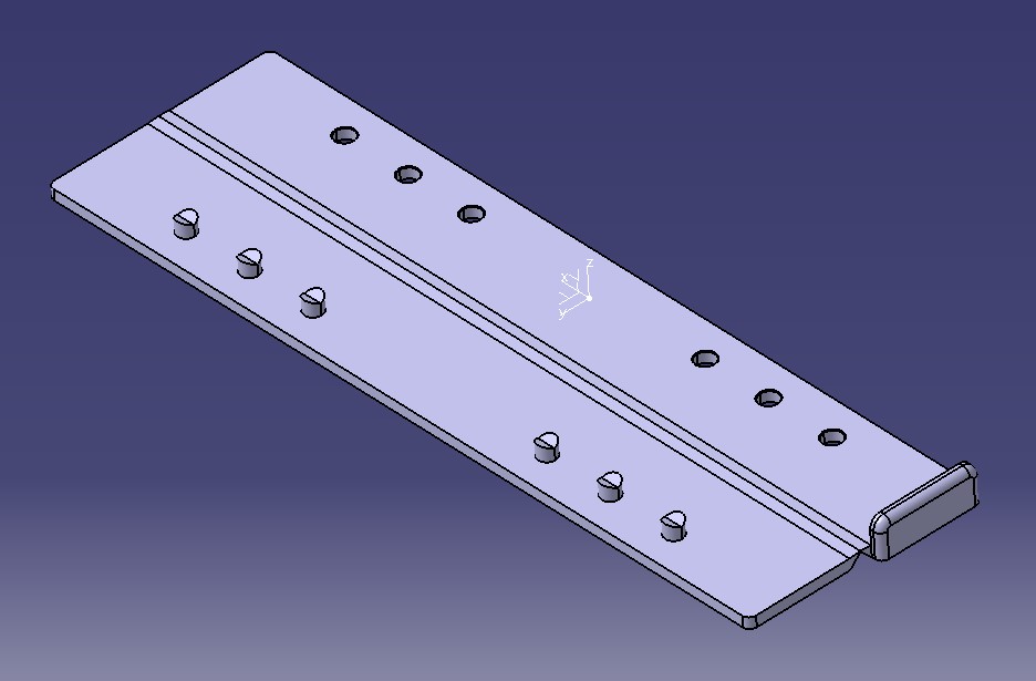 Hole puncher for Filofax (A5)