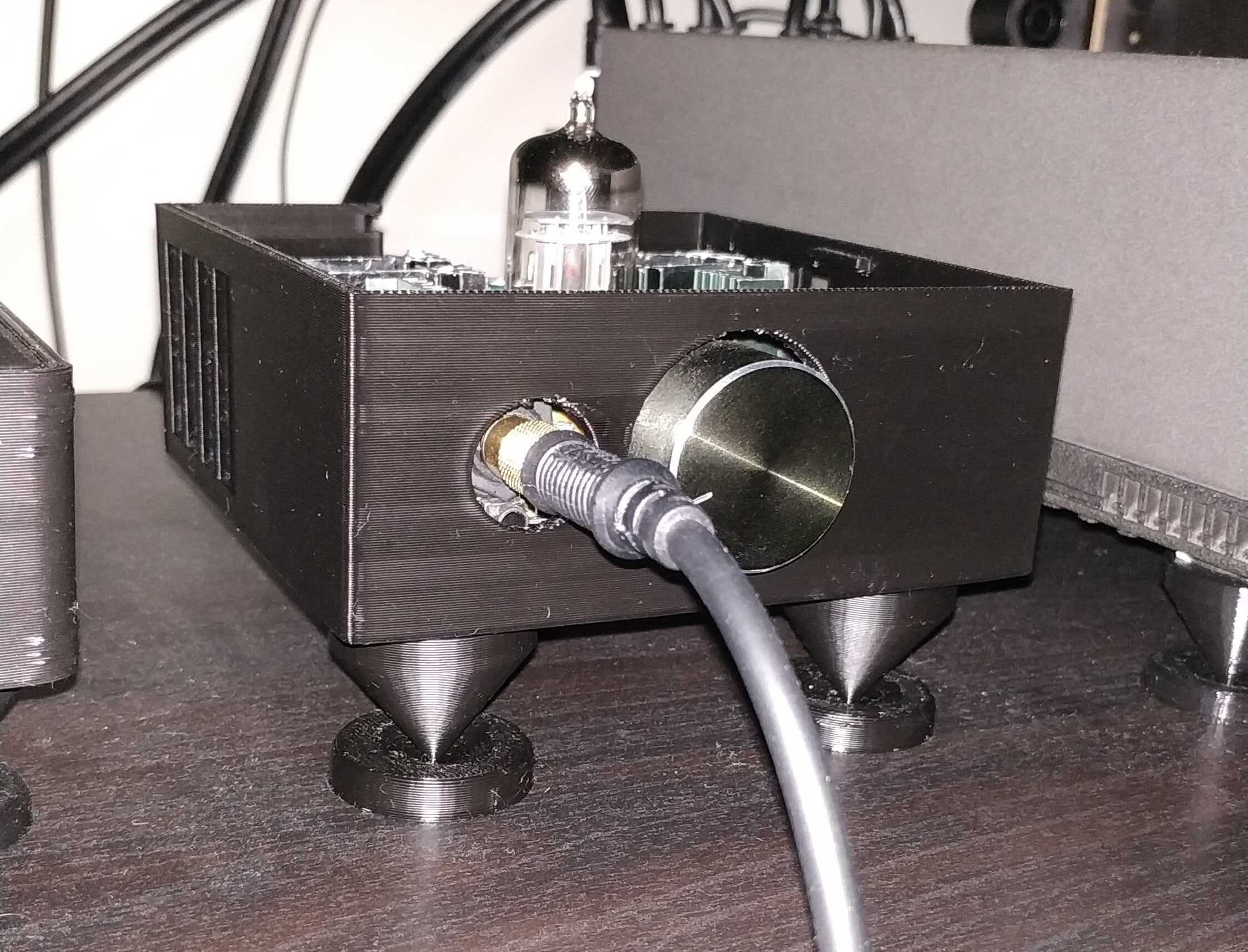 Custom external case for Nobsound Little Bear P10