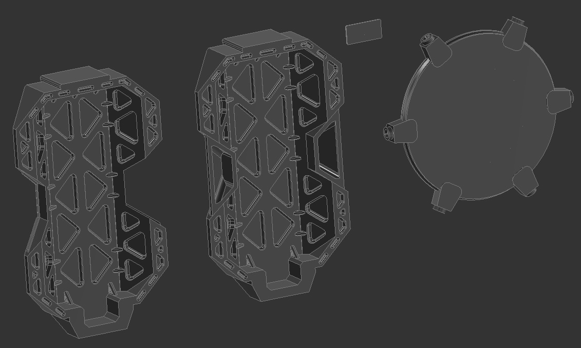 Assault shields for Dominion Crusader Mk3