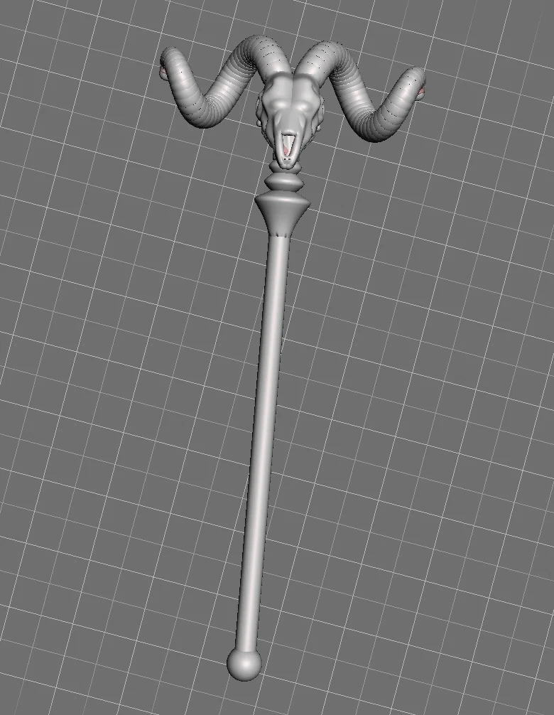 Motu Skeletor Staff
