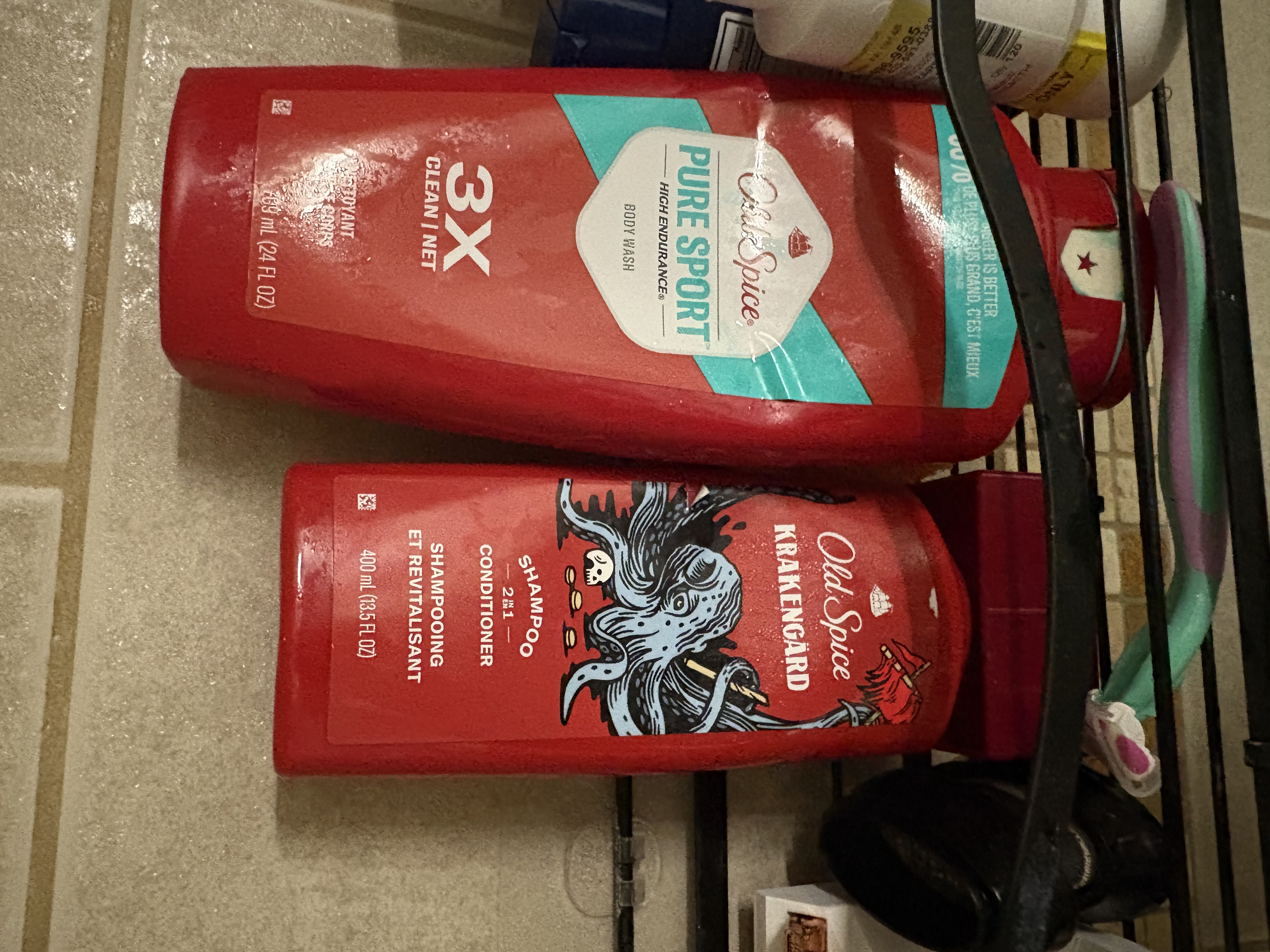 Inverted Shampoo Holder