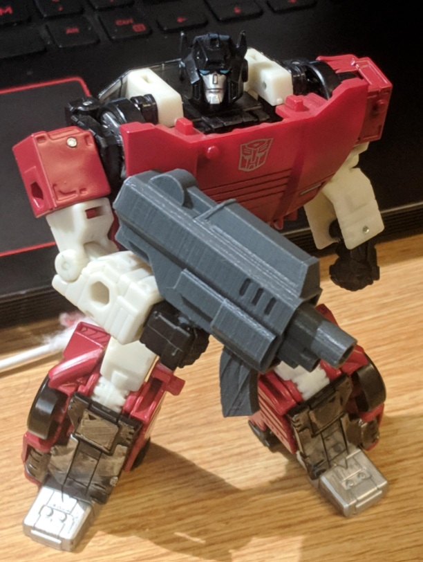 Transformers Siege Sideswipe G2 Style Weapon