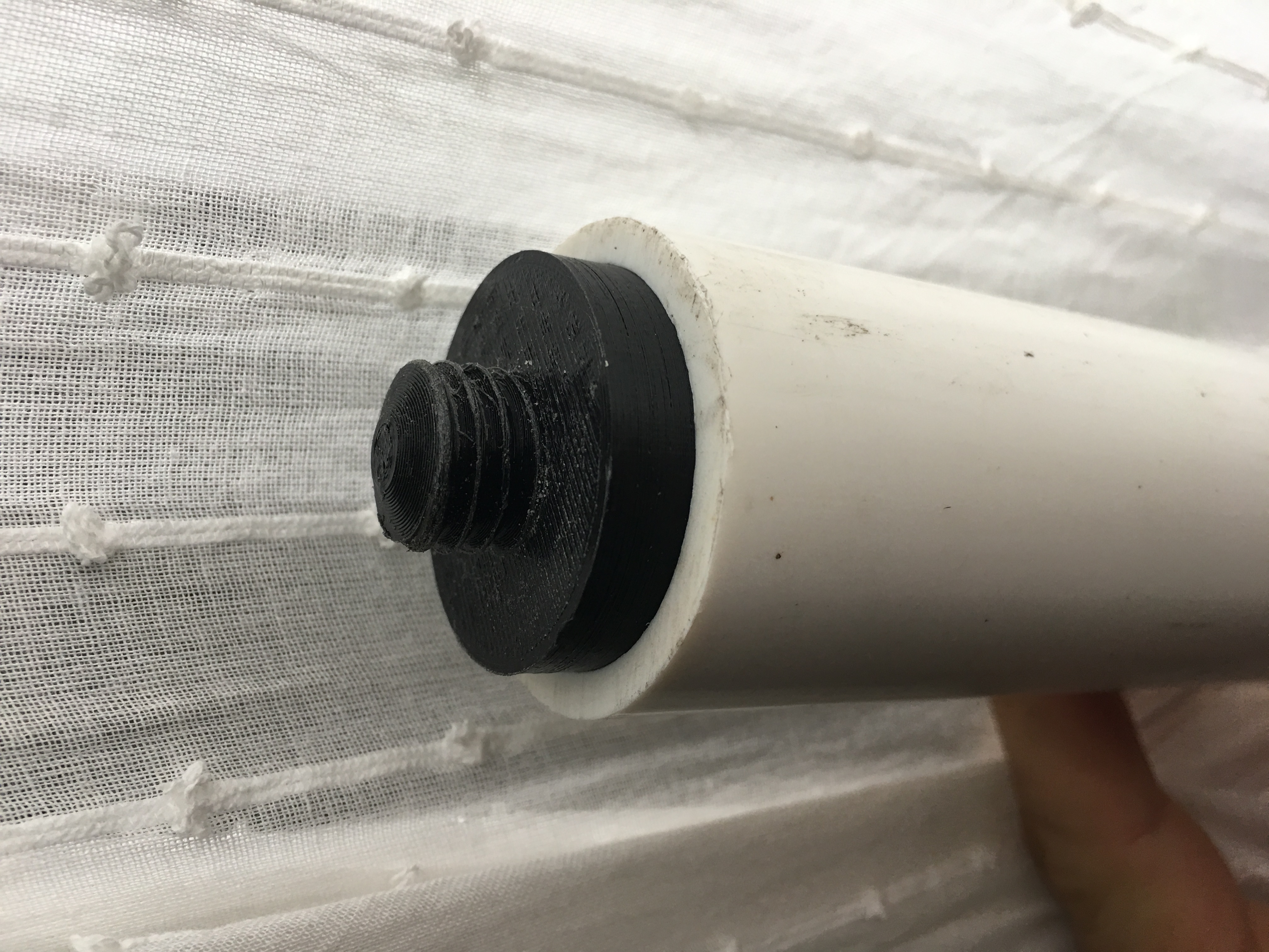 Survey Tripod to PVC Pipe Adaptor