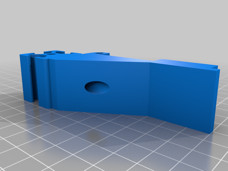 Din Rail to Extruded Aluminum quick test piece