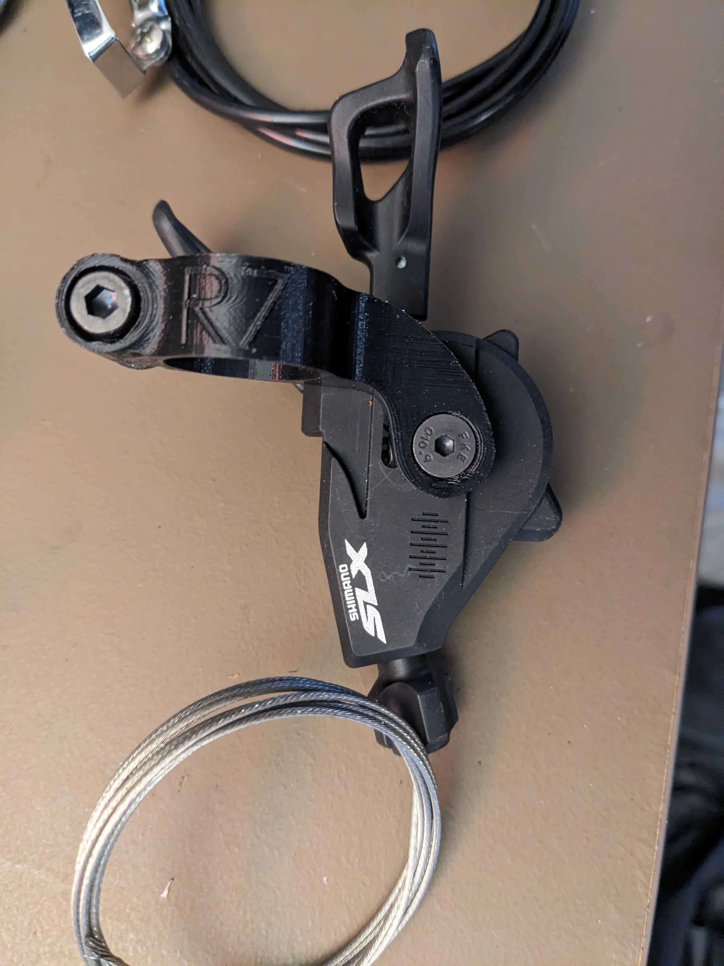 Shimano I-Spec B bar clamp