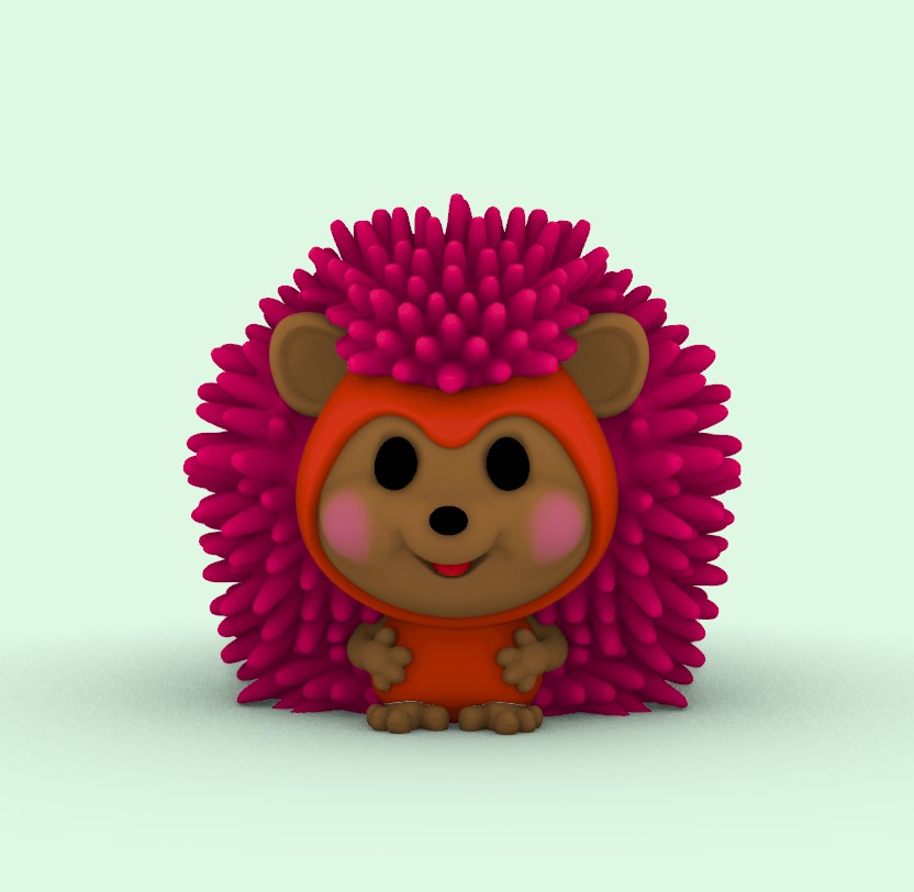 Hedgehog kawaii