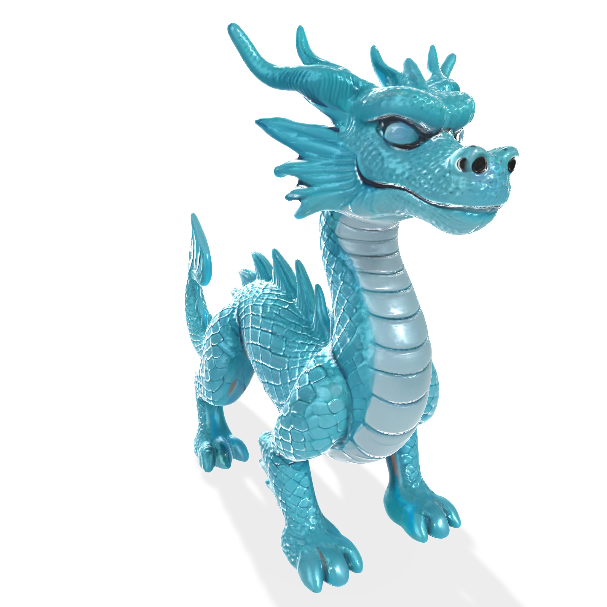 Mystic Azure Dragon
