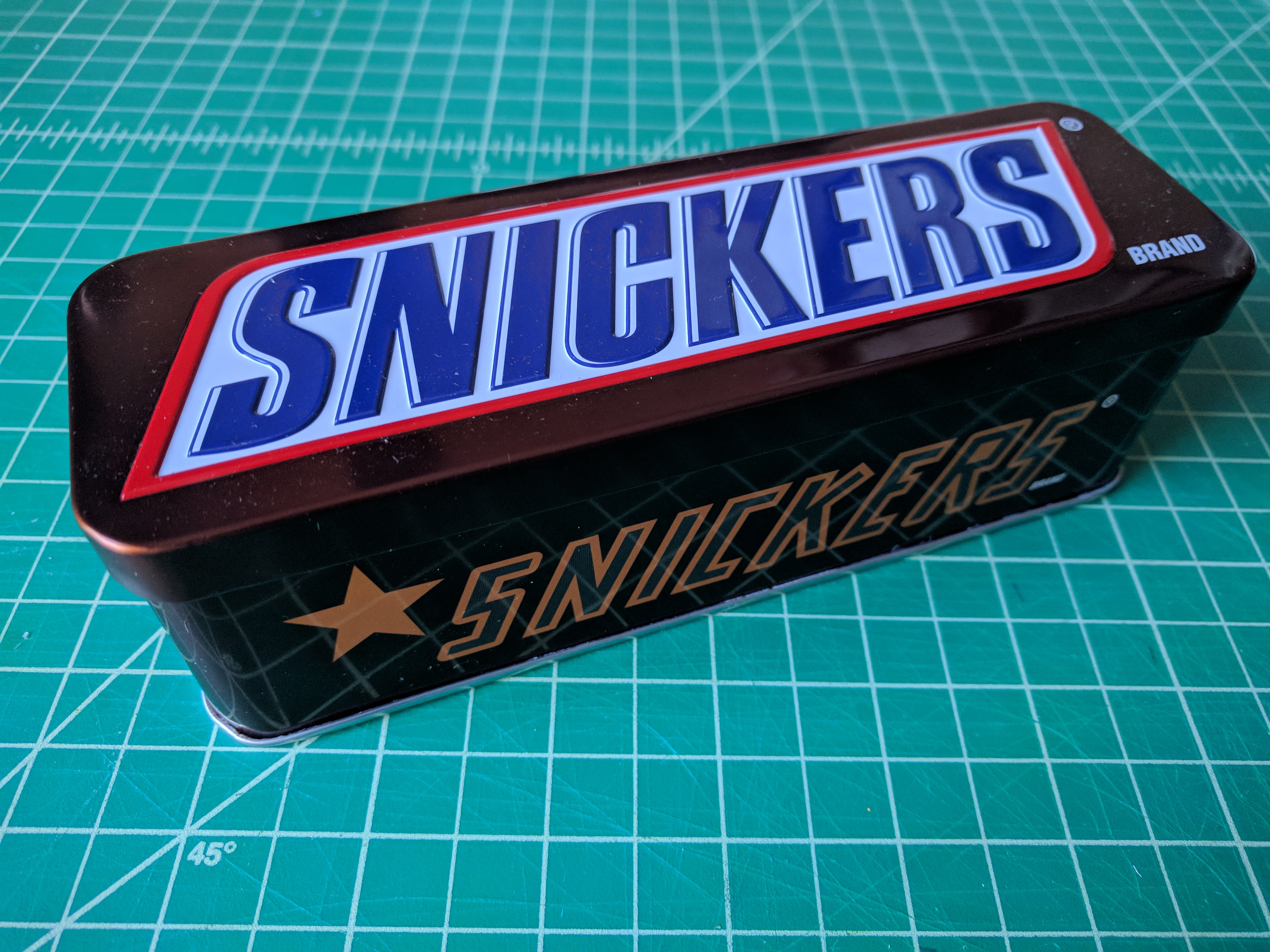Snickers Sewing Tin