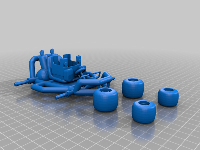 Lego Mario Kart one piece print