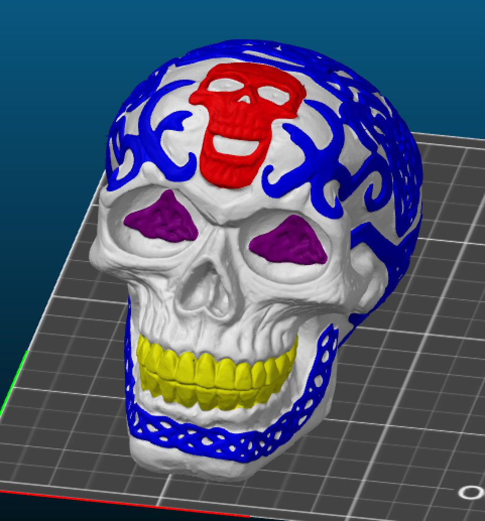 Celtic Skull for Multi Extrusion