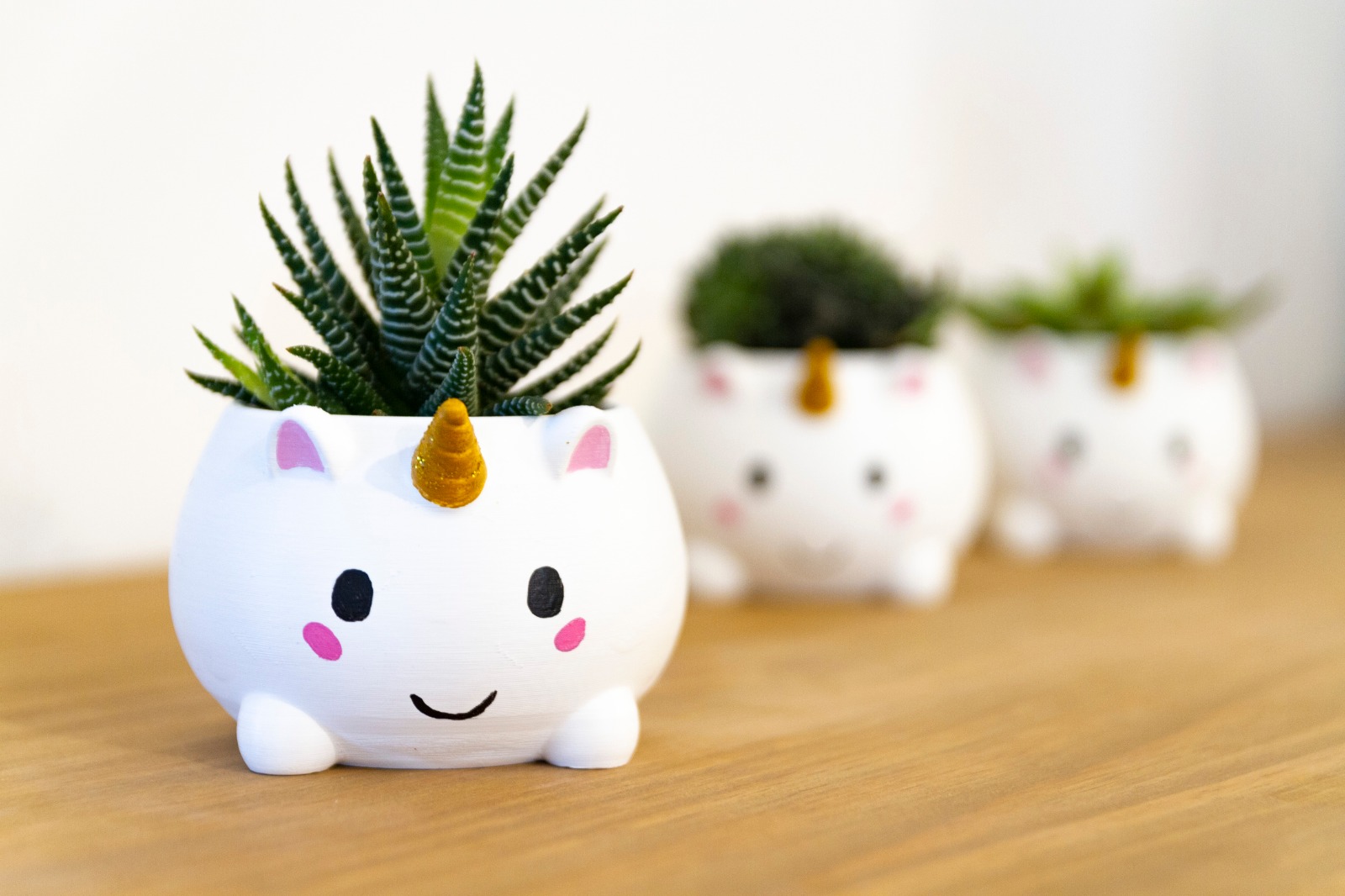 Unicorn flower pot