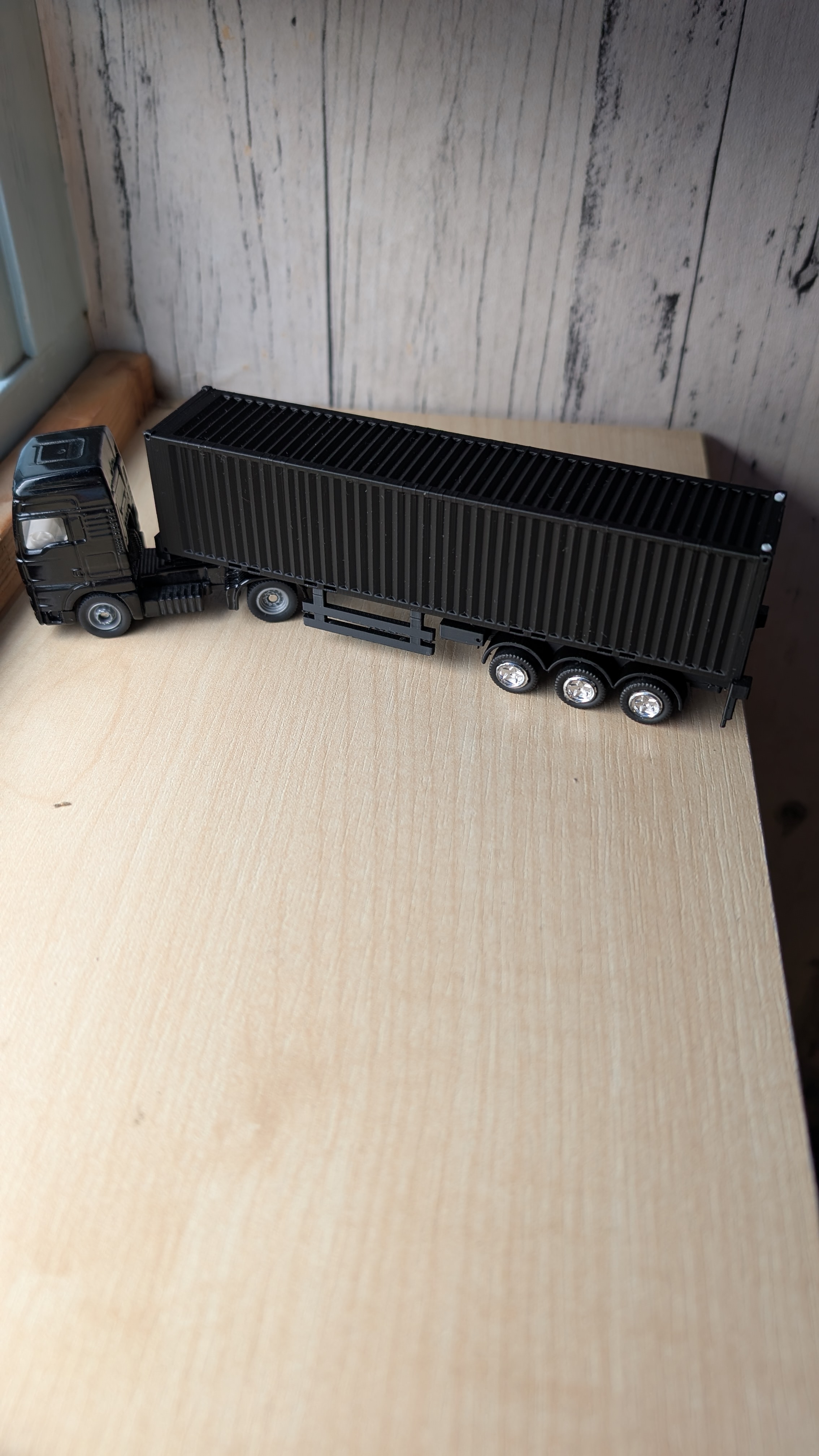 HO/1:87 scale 40ft container trailer