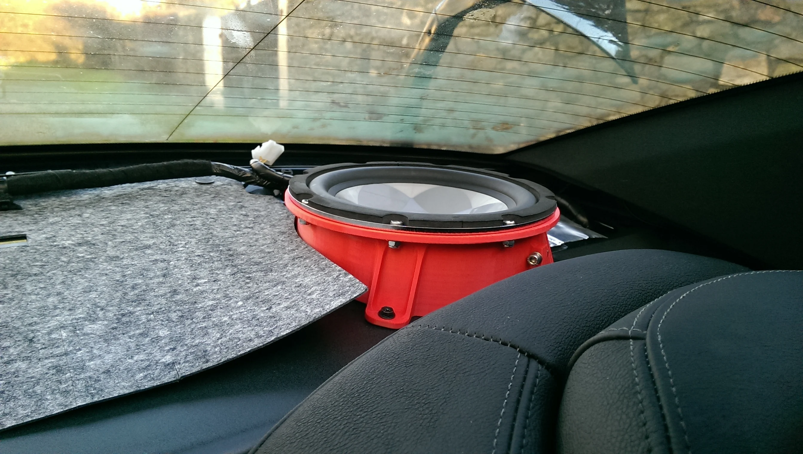 8" sub rings for Holden / Vauxhall Monaro / Pontiac GTO
