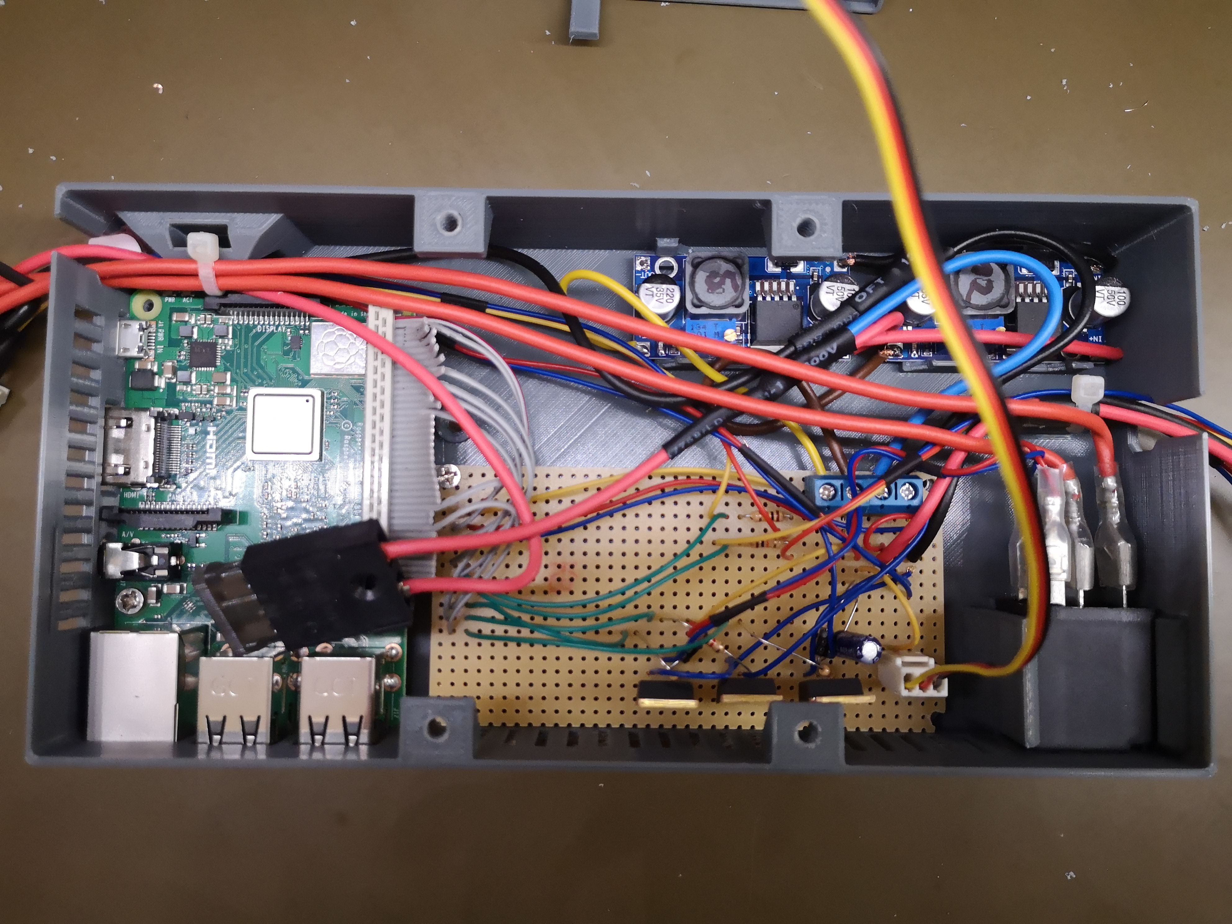 RPI electrical Controllerbox for 3D Printers