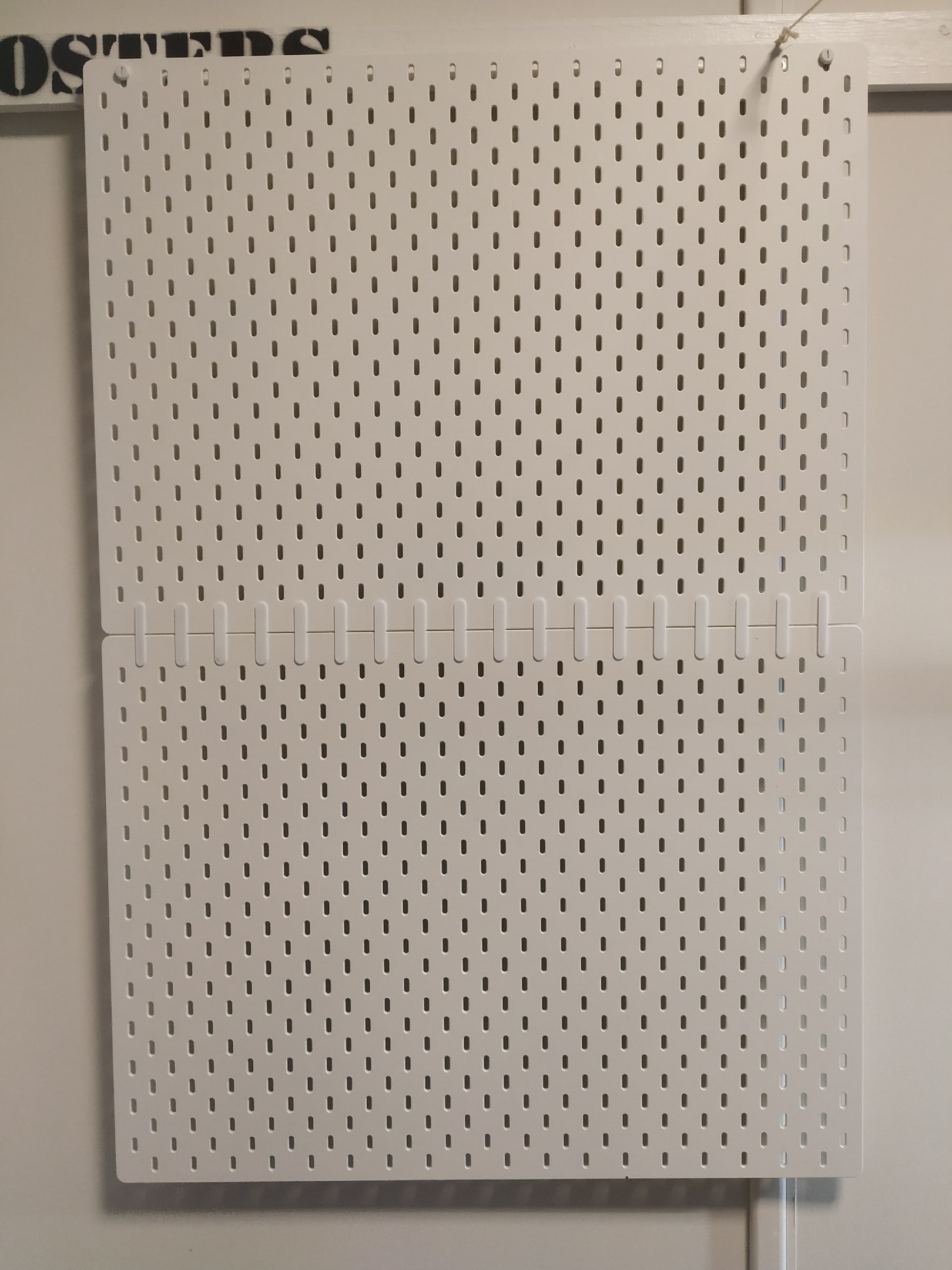IKEA Skadis Peg board snap fit connector (V2 Updated)