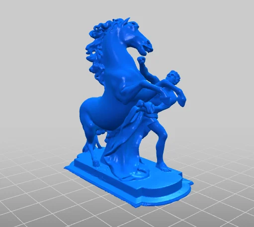 Baroque horse statue (Belvedere, Vienna)