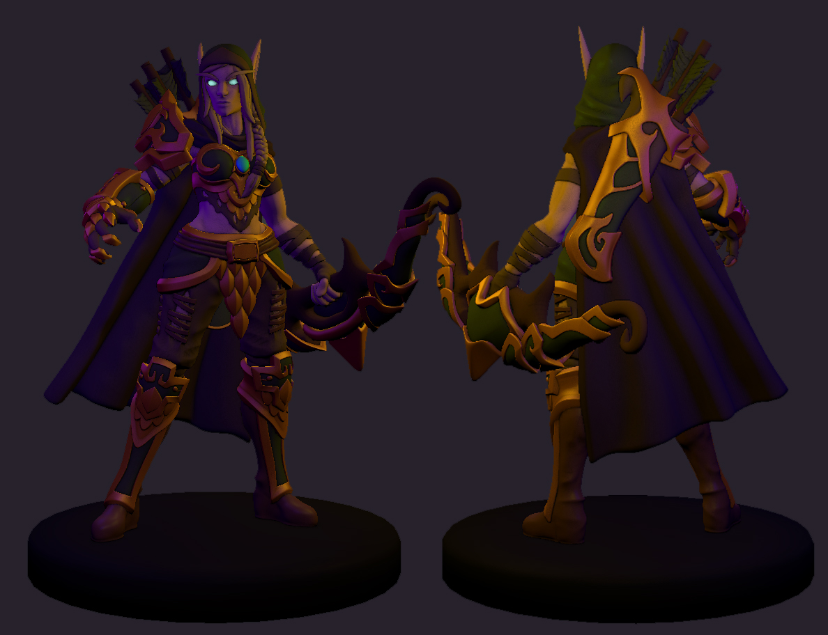Alleria Windrunner Miniature