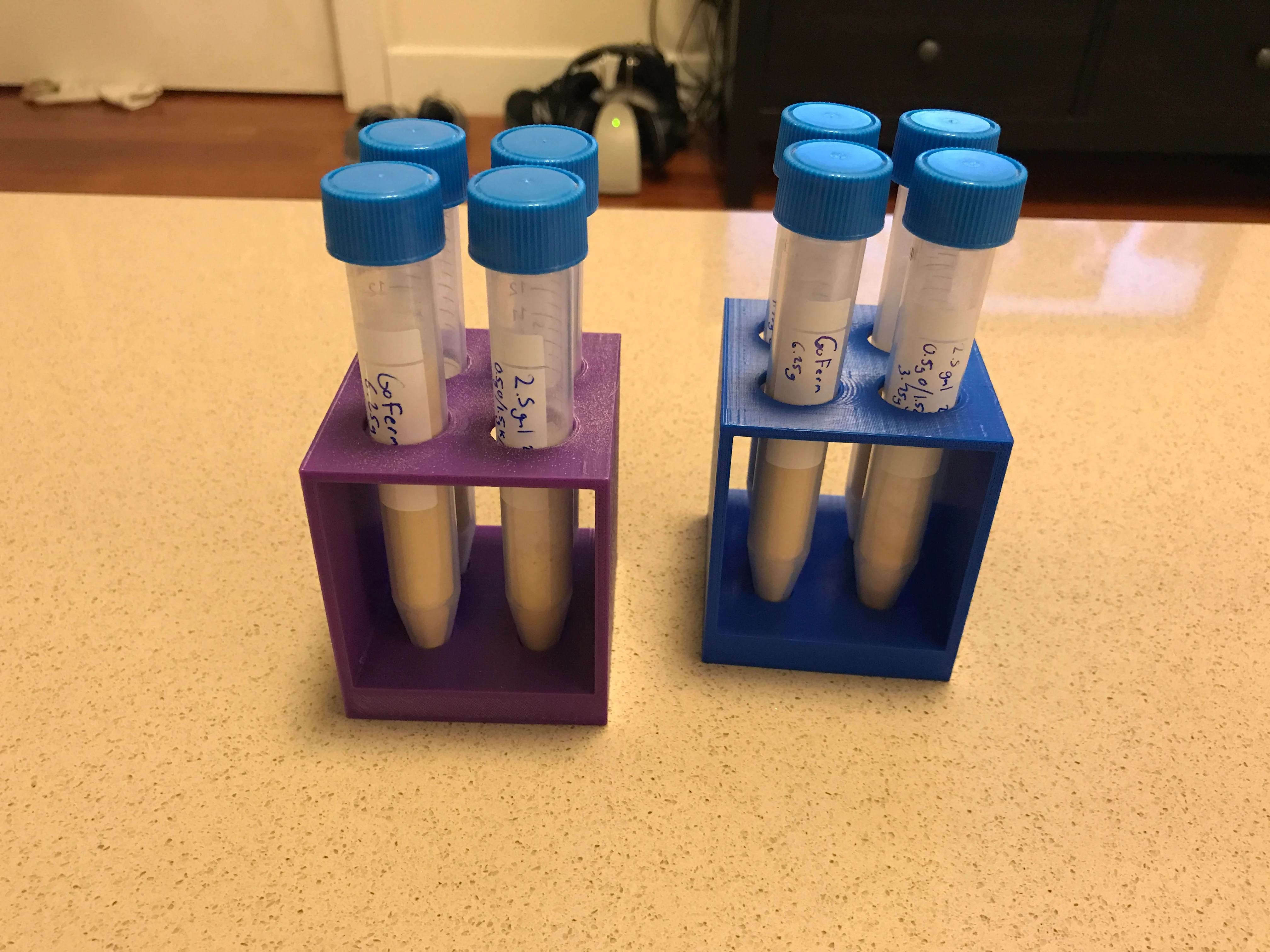 Stackable 15ml Centrifuge Tube Holder