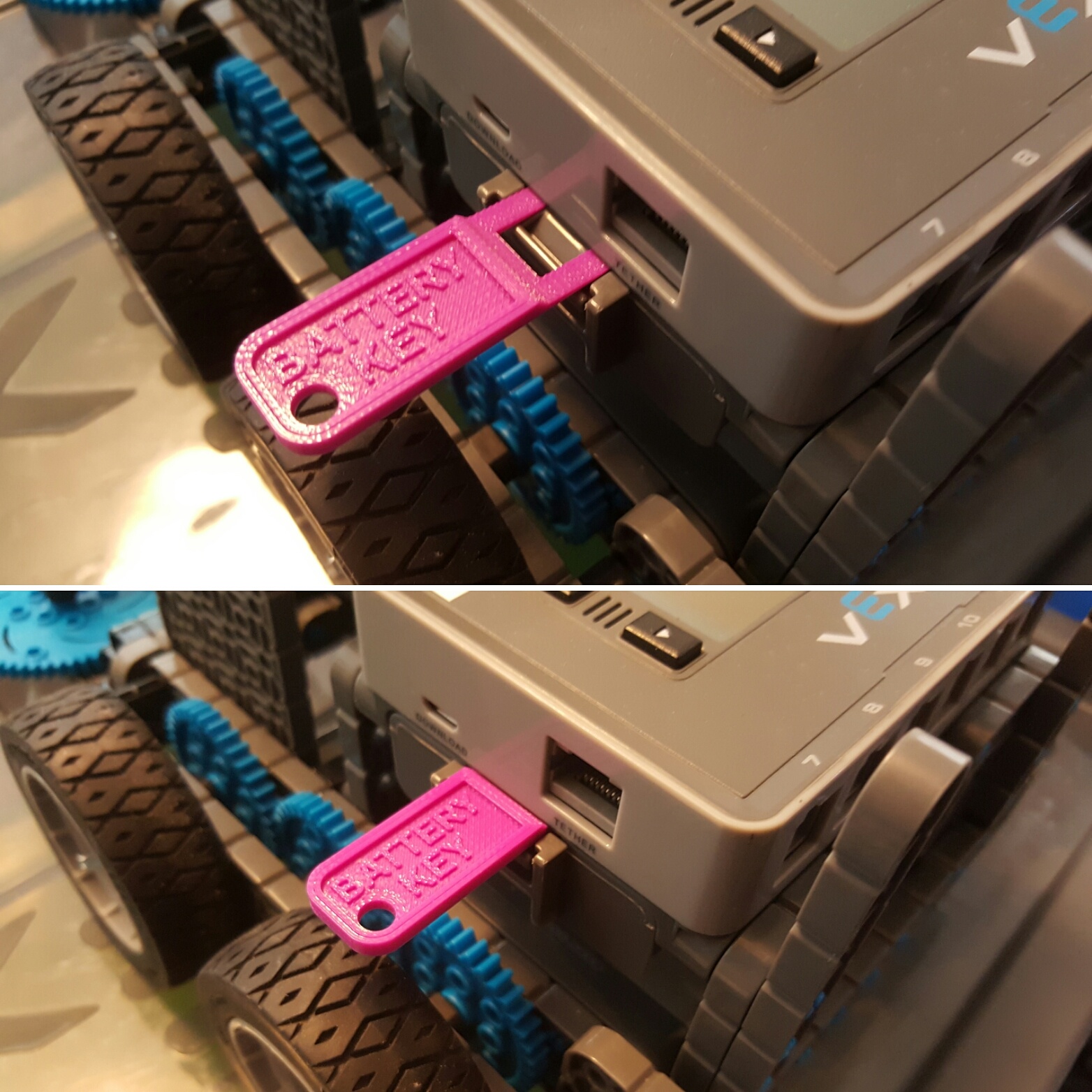 VEX IQ Battery Key