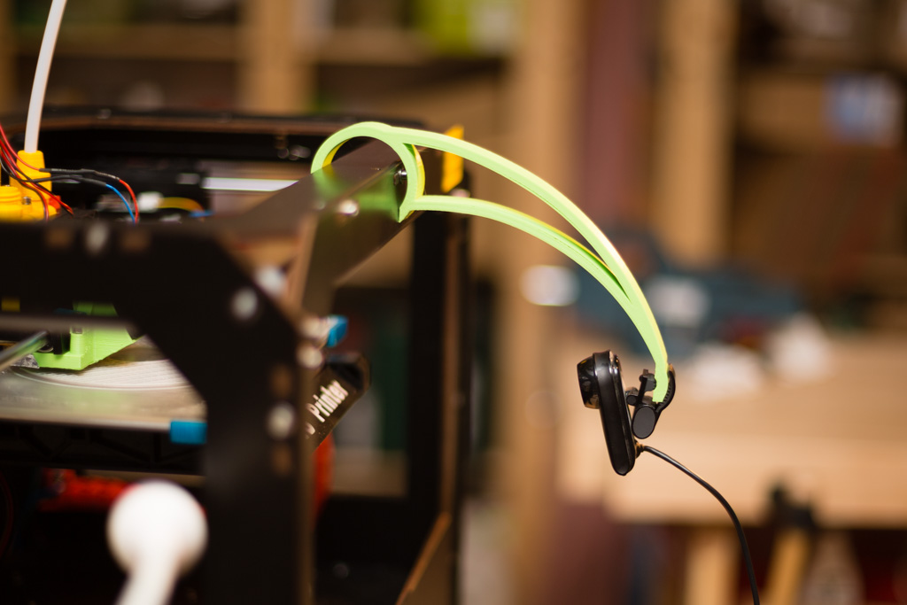 Webcam support for Logitech C905 and CTC Bizer, Makerbot Replicator 1 and the like
