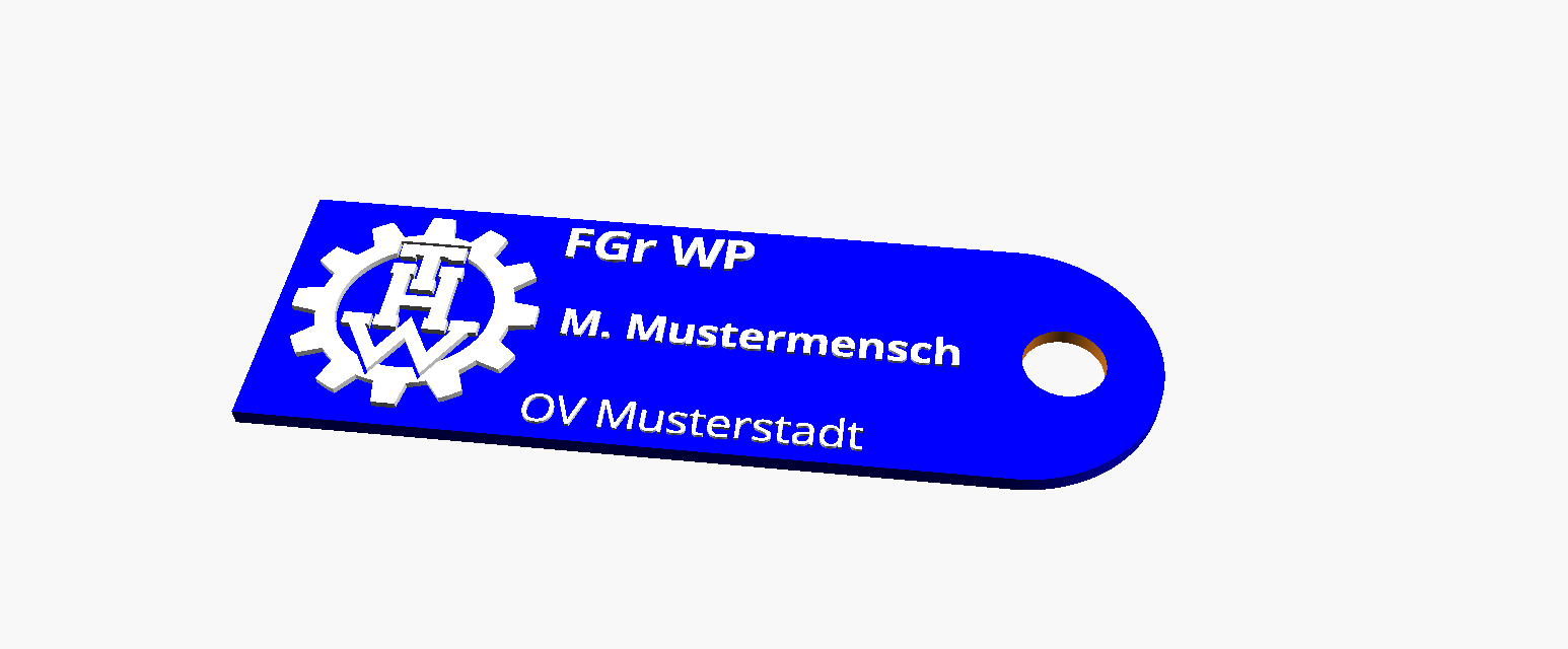 THW Nametag