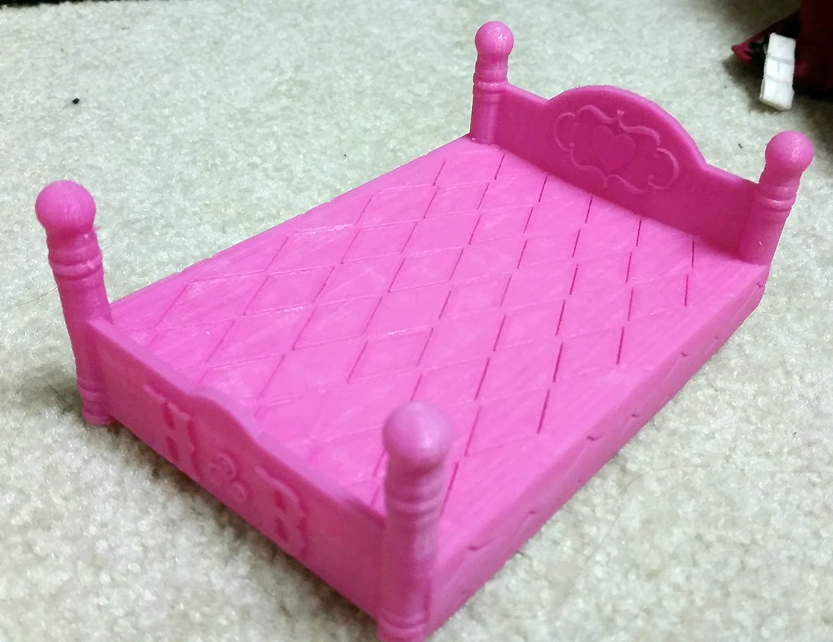 Doll Bed (12x9 cm)