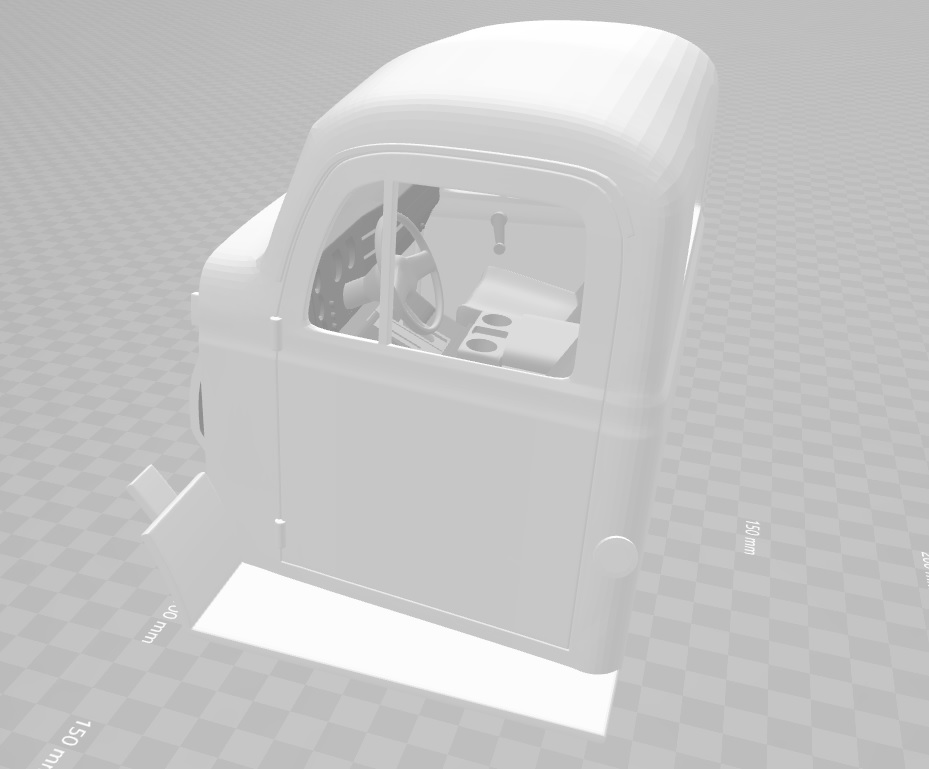 Scale 3D RC..CTC C\S PW55 Standard Cab(power Wagon)