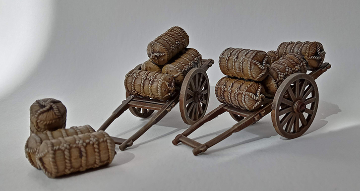 Daihachi Cart and Rice Bale