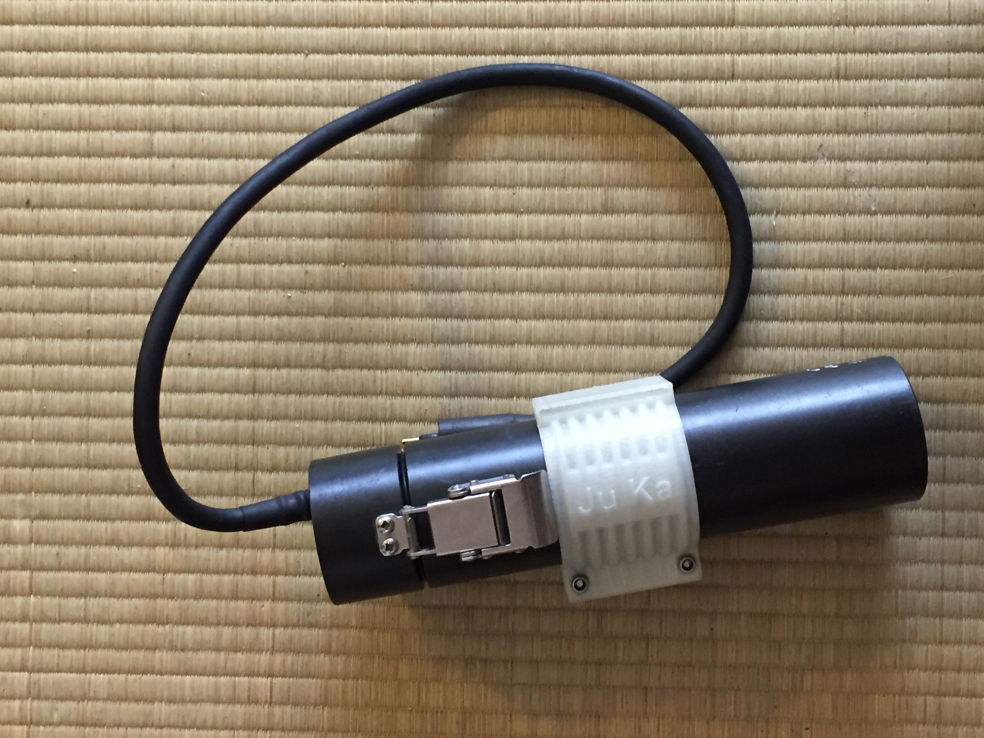 Battery-Clip for the Yellow-Diving 10W-LED 6Ah battery tank, Yellow-Diving 20Ah battery tank and Lightmonkey 10Ah battery tank.